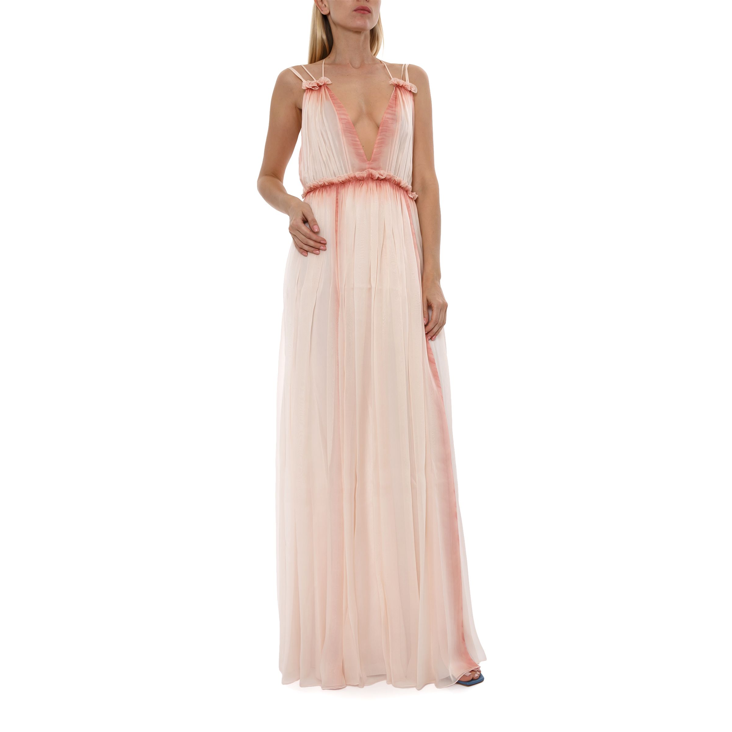 Сукня Alberta Ferretti світло-рожева