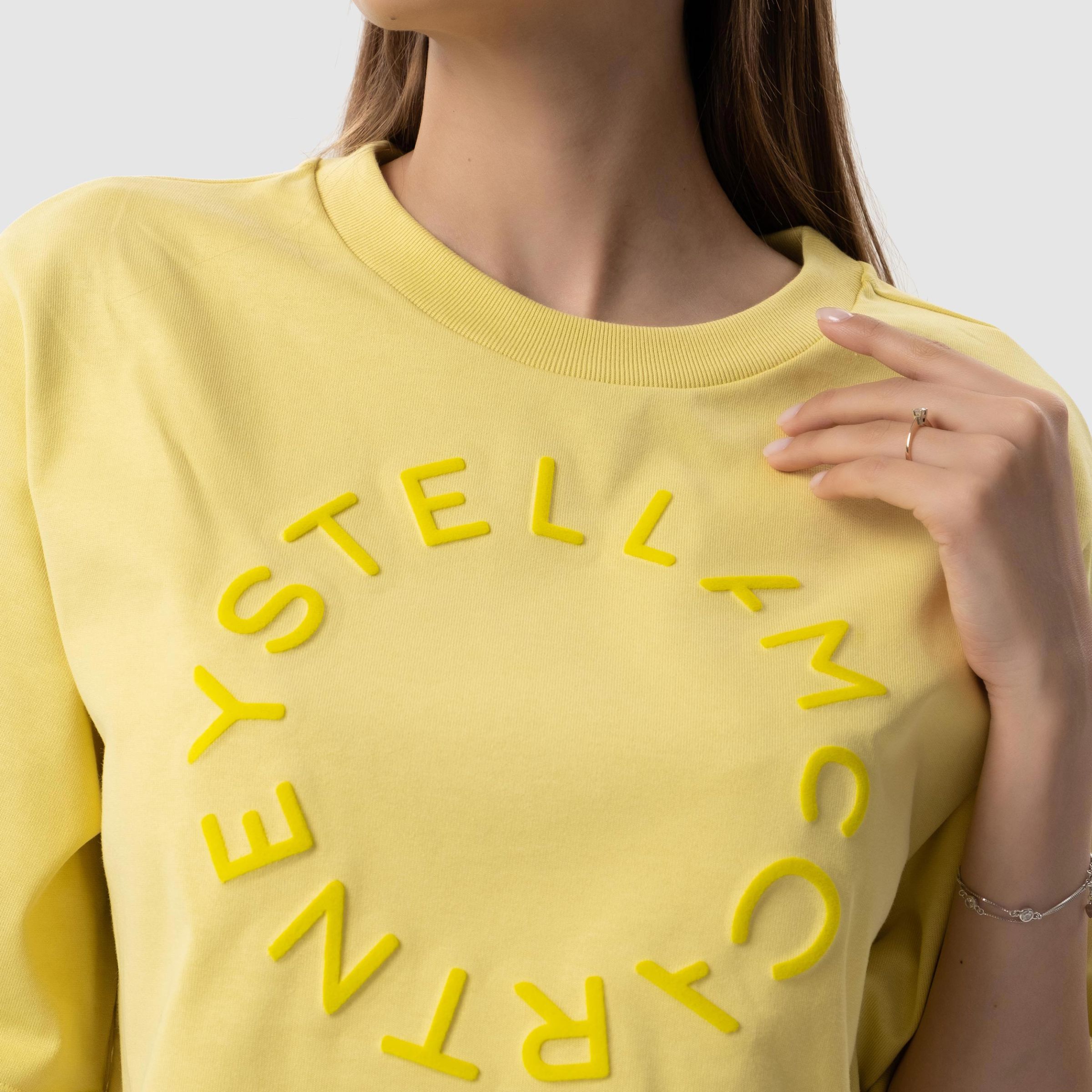 Футболка Stella McCartney жовта