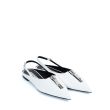 Балетки Stella McCartney Zipit белые