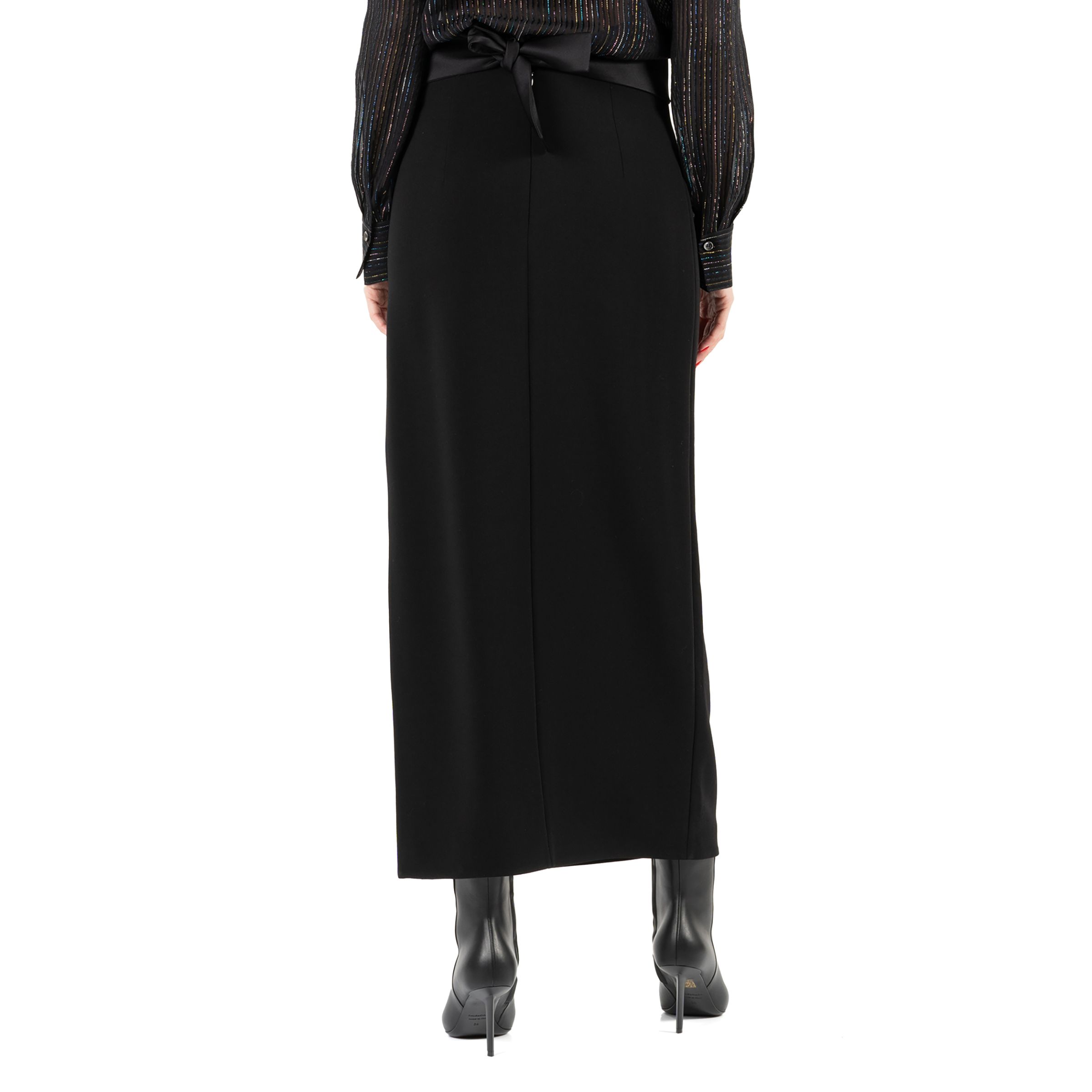 Сорочка з довгими рукавами Magda Butrym чорна