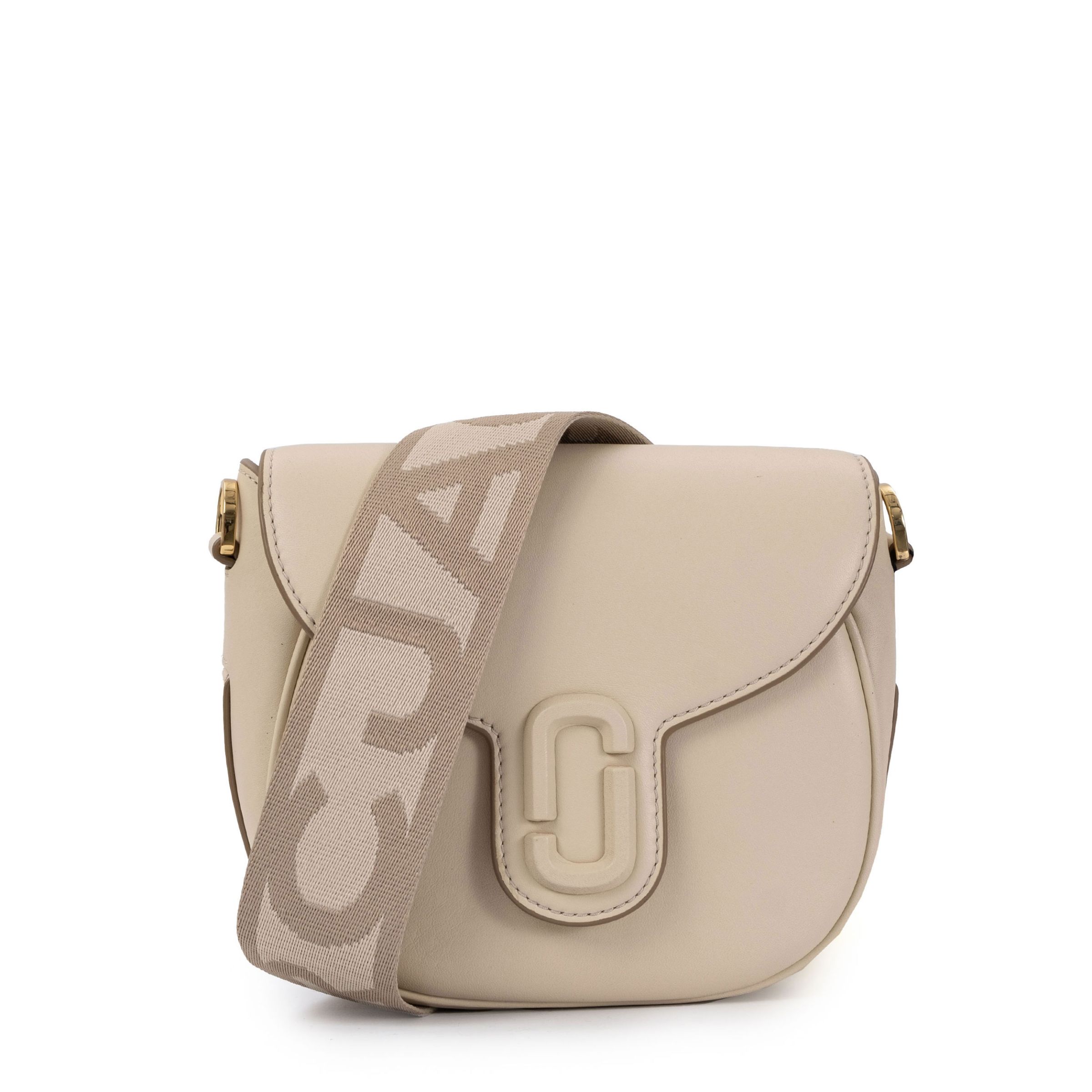 Сумка Marc Jacobs J Marc Small Saddle белая