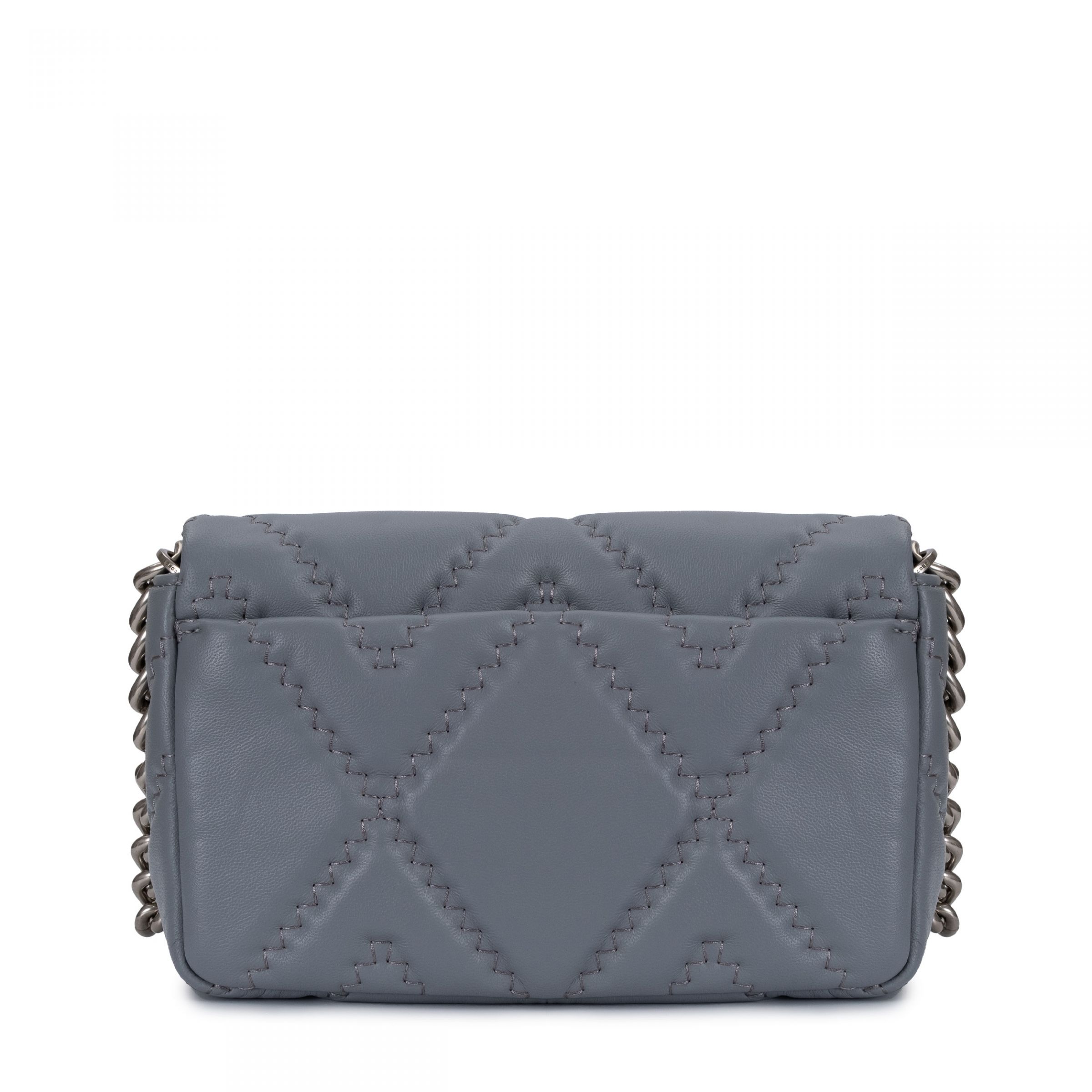 Сумка Marc Jacobs The Quilted J Marc серая