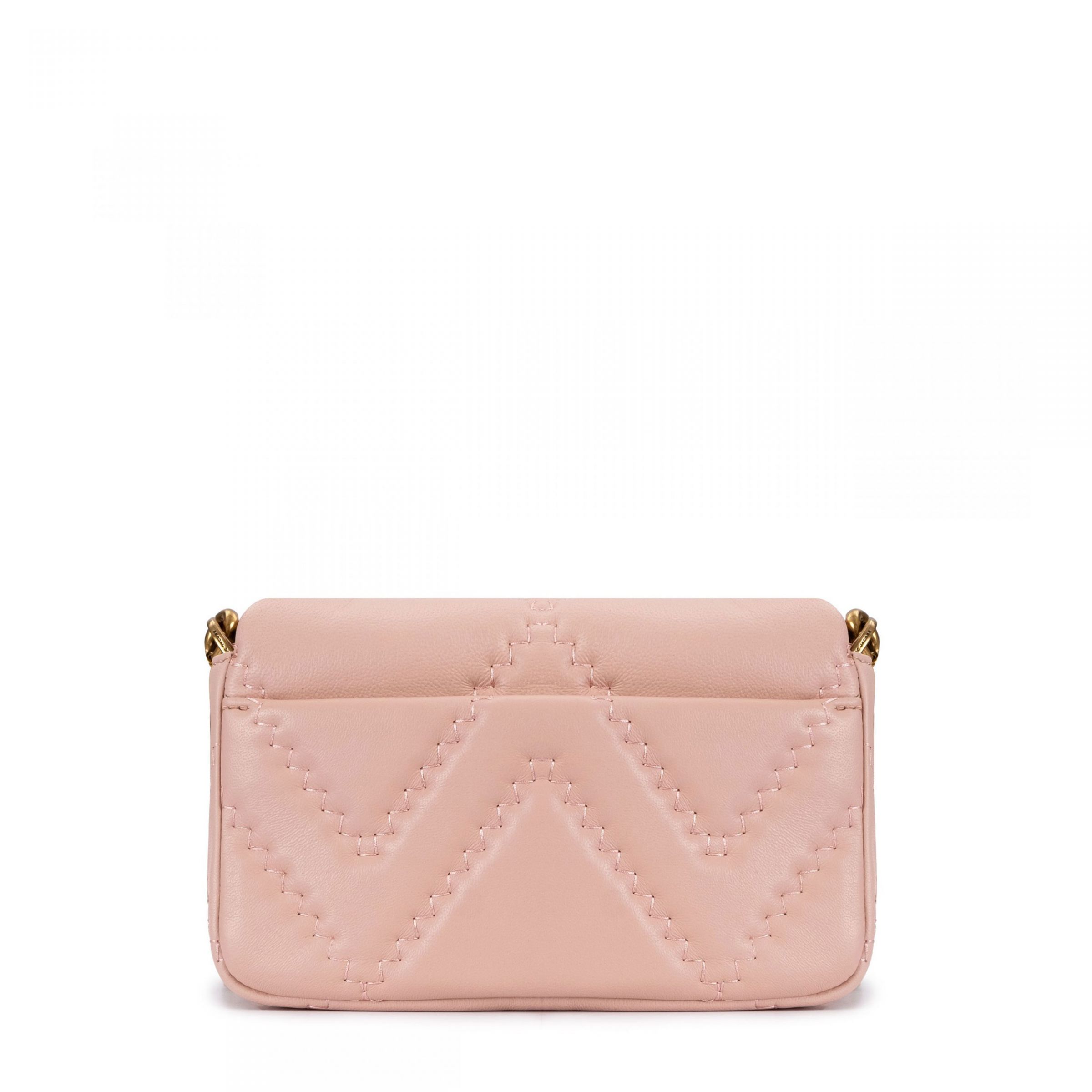 Сумка Marc Jacobs The Quilted J Marc Mini розовая