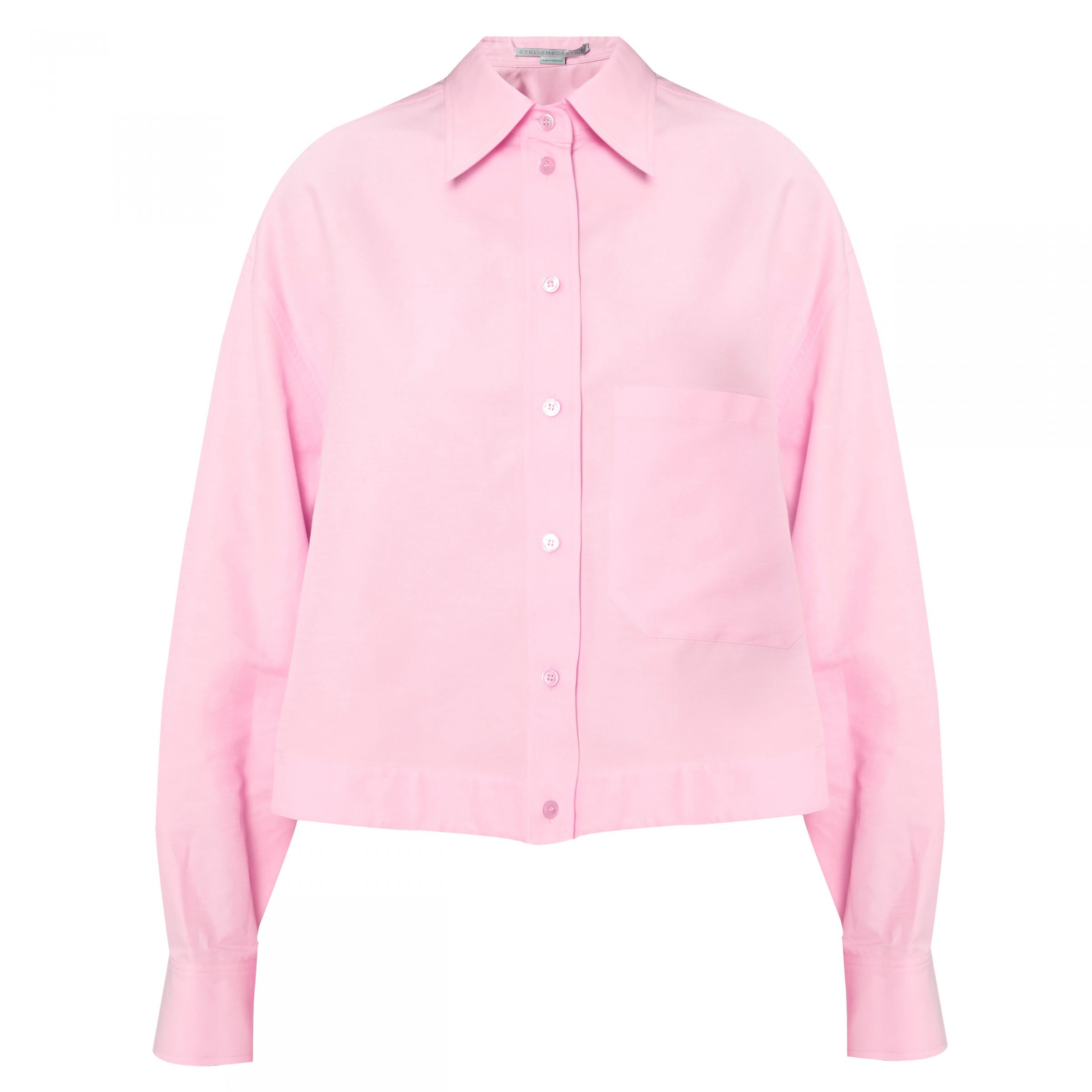 Рубашка с длинными рукавами Stella McCartney розовая