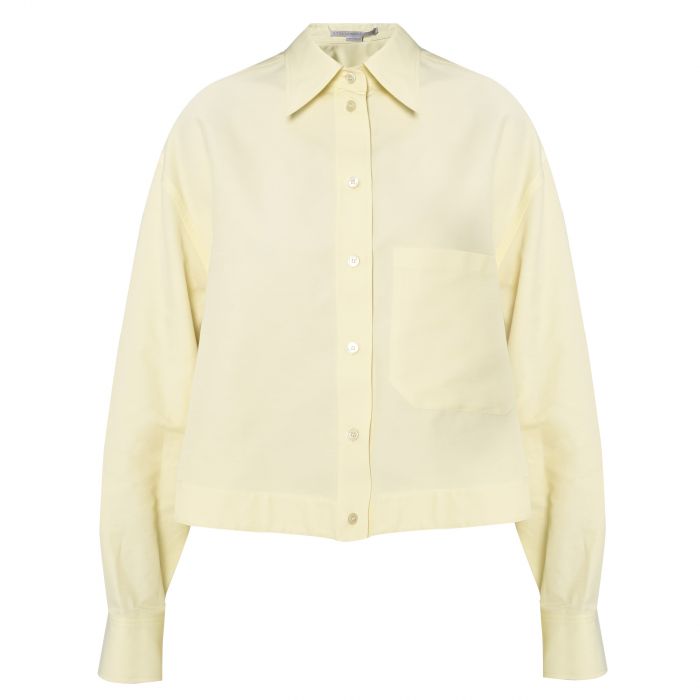 Рубашка с длинными рукавами Stella McCartney лимонная