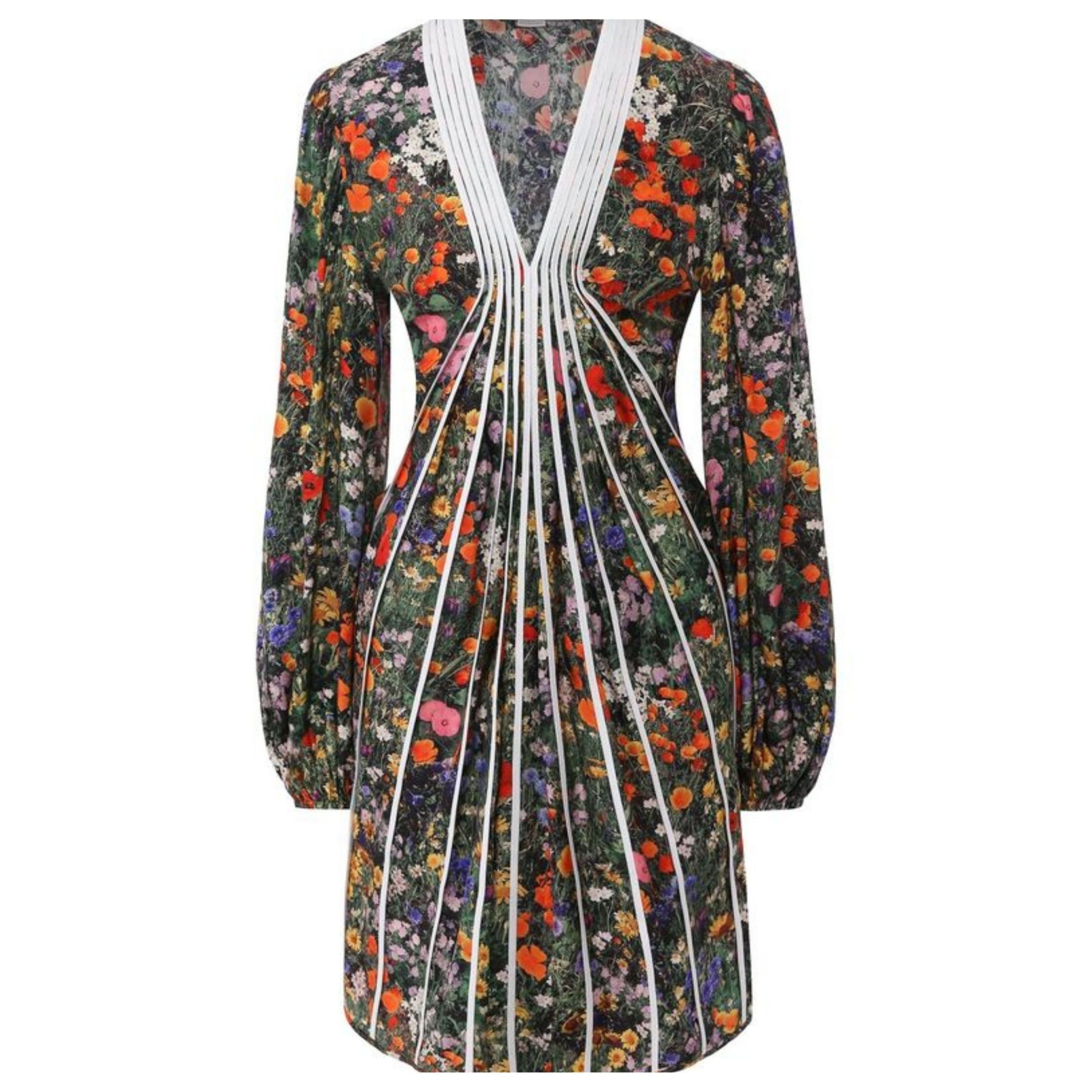Платье Stella McCartney разноцветное