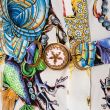 Платье Versace разноцветное