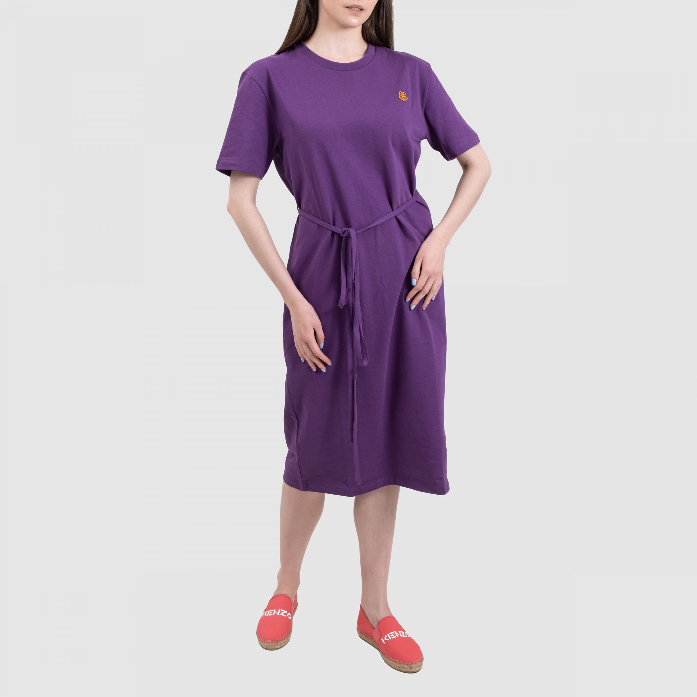 Платье Kenzo фиолетовое