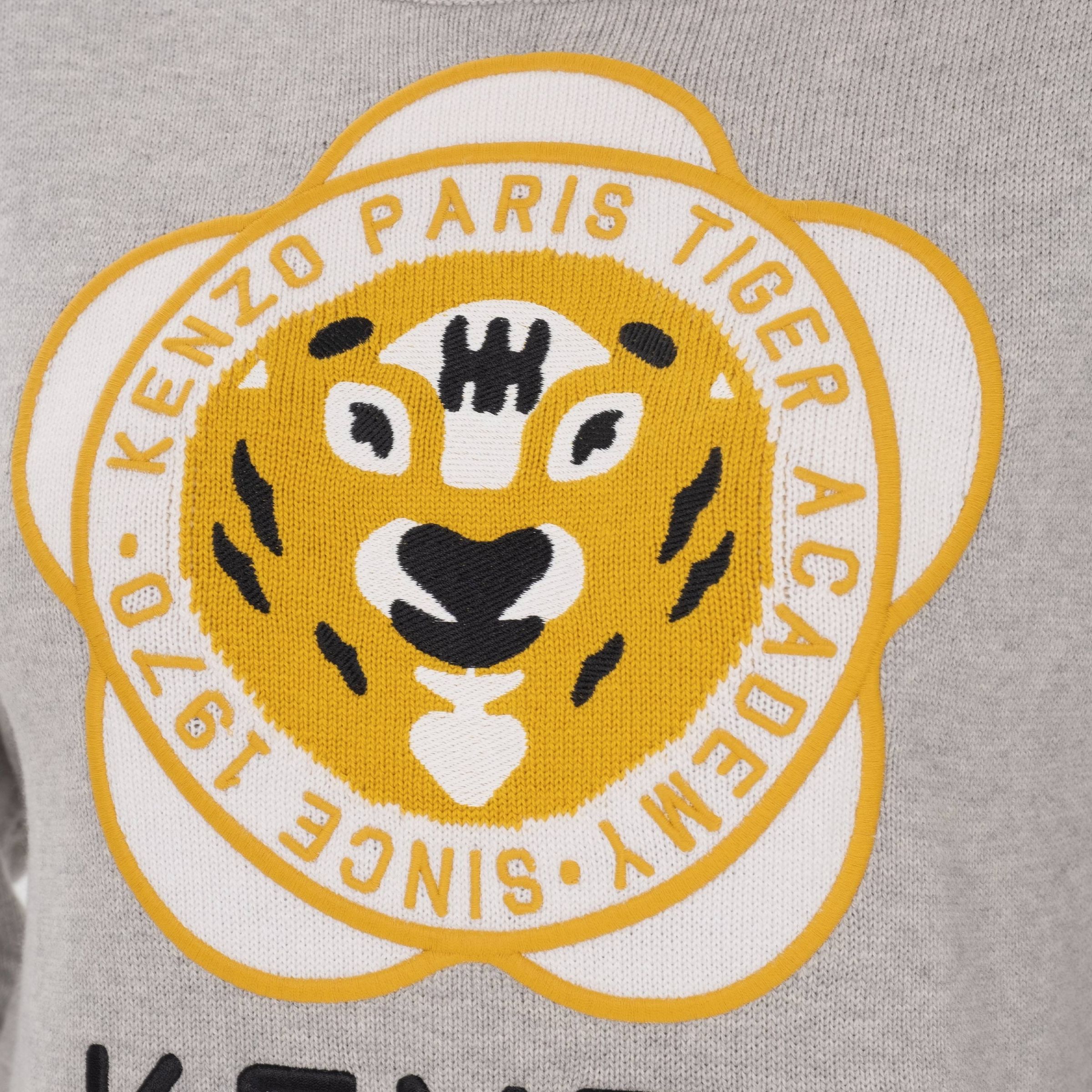 Свитшот Kenzo Tiger Academy серый