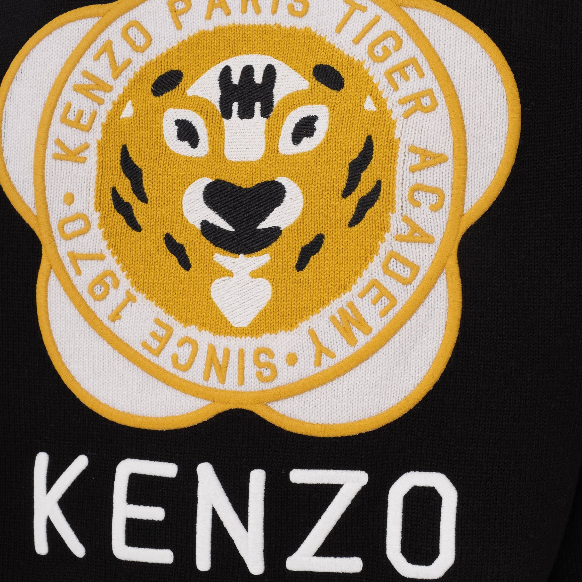 Кардиган Kenzo Tiger Academy черный