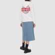 Худи Kenzo World  молочное