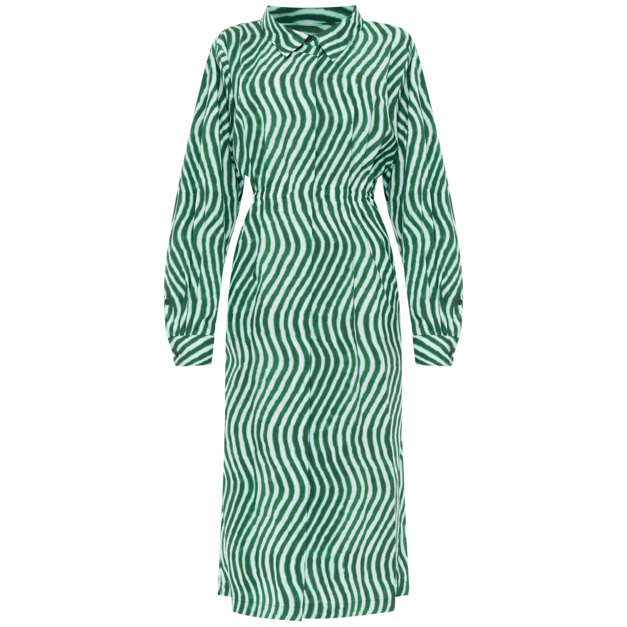 Платье Dries van Noten зеленое