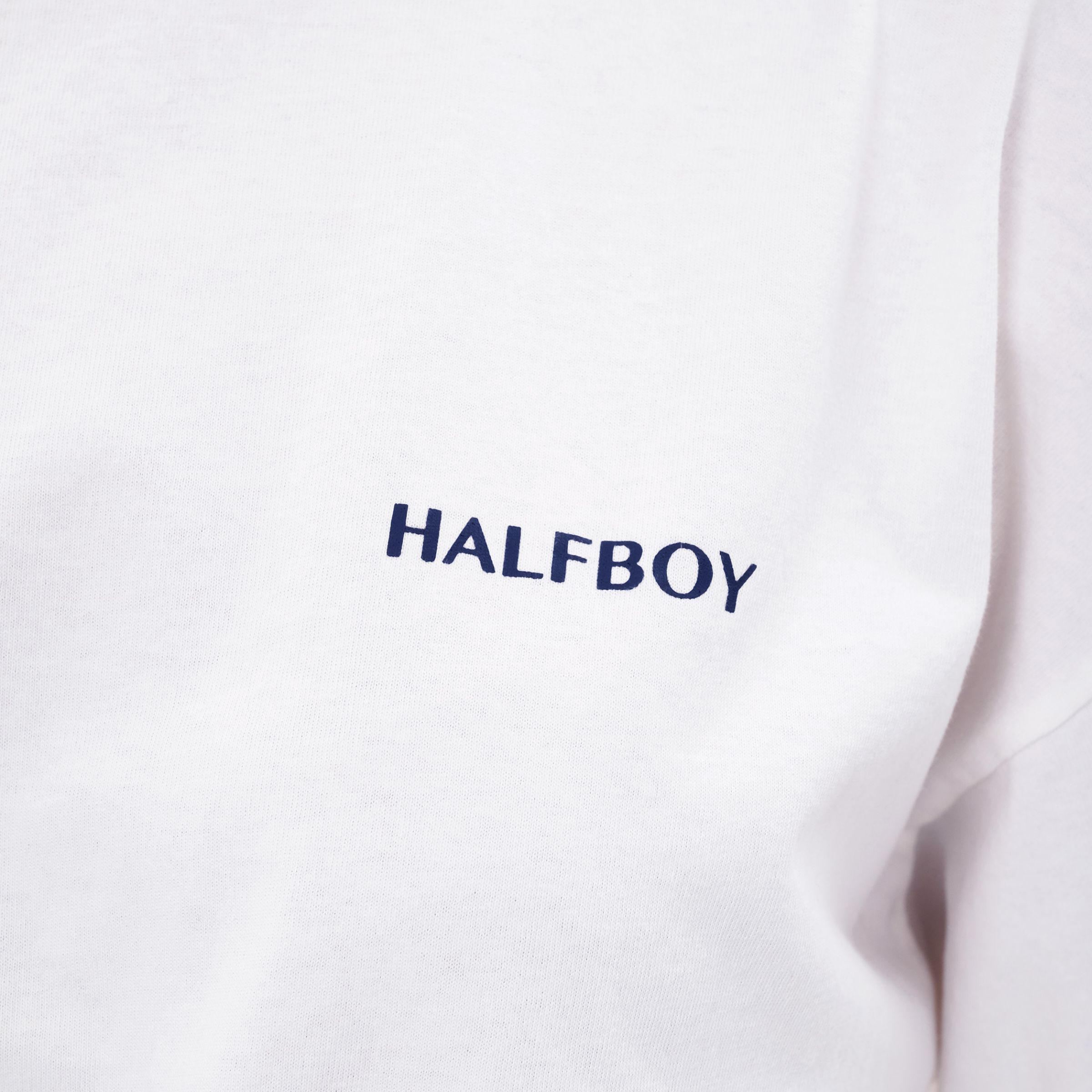 Футболка HALFBOY біла