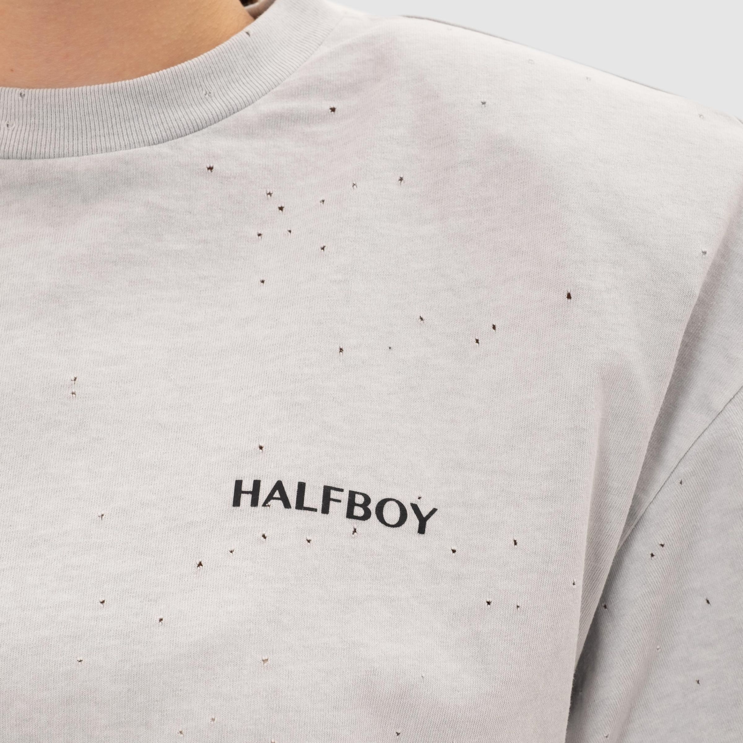 Футболка HALFBOY синя