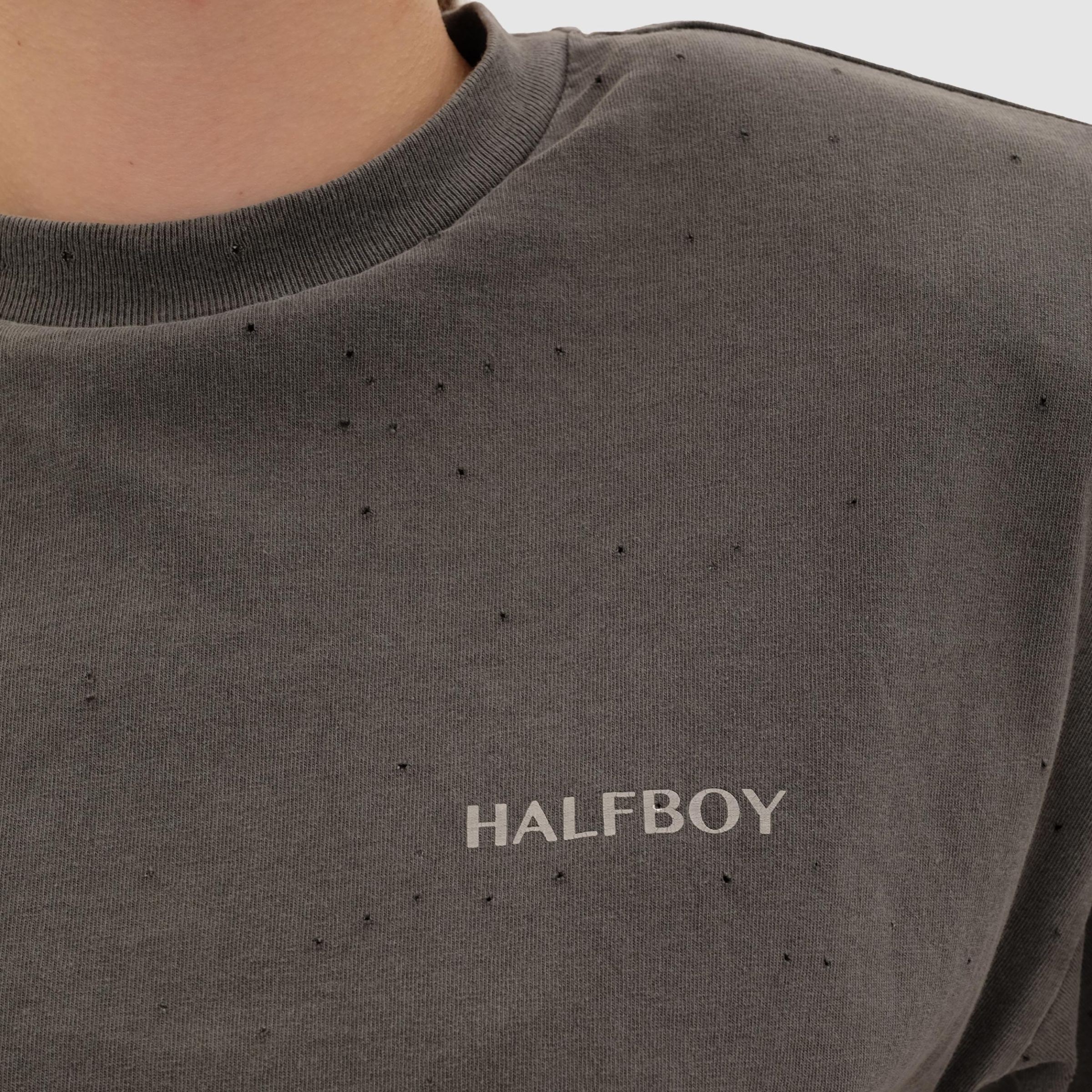 Футболка HALFBOY черная