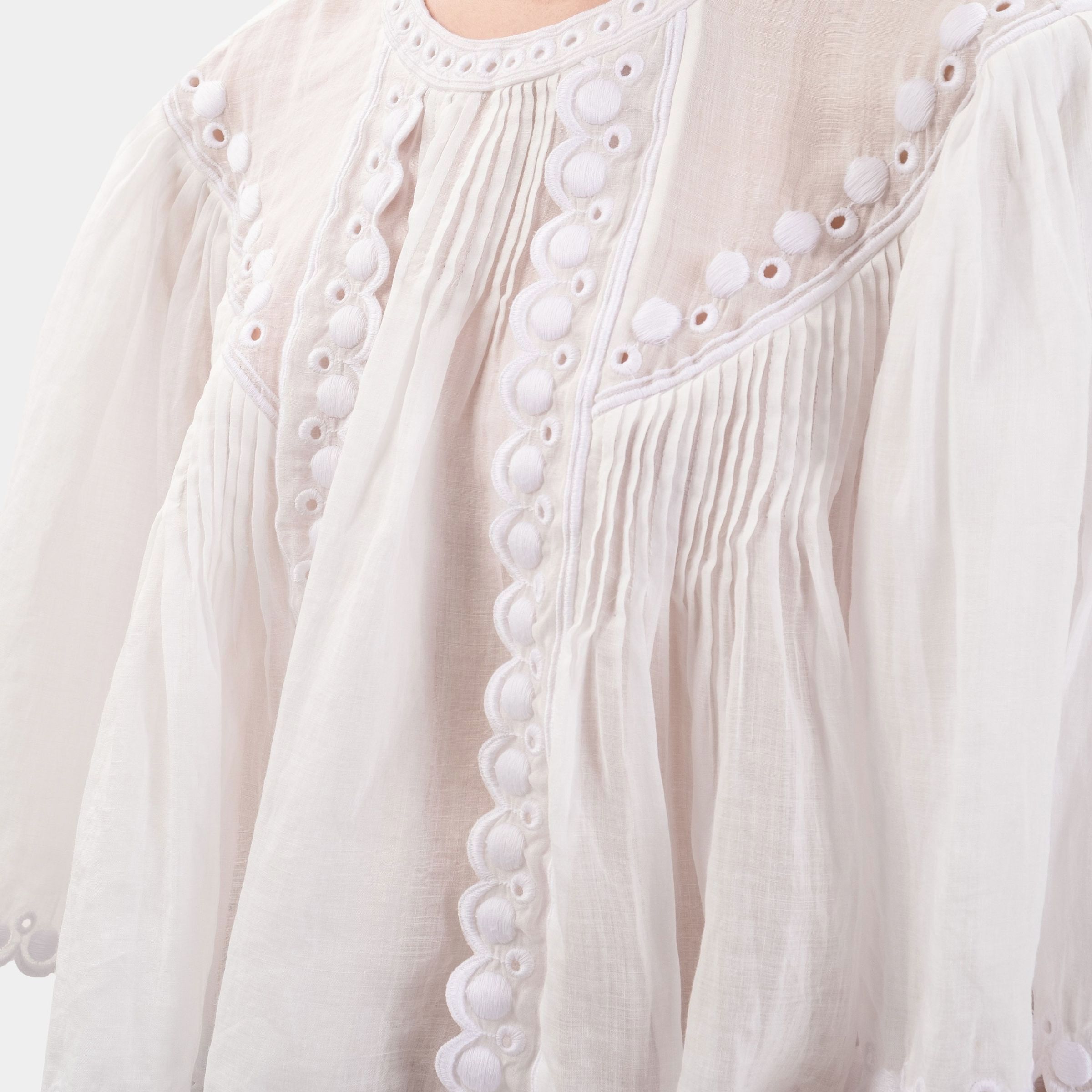 Блуза Isabel Marant Ogalice белая