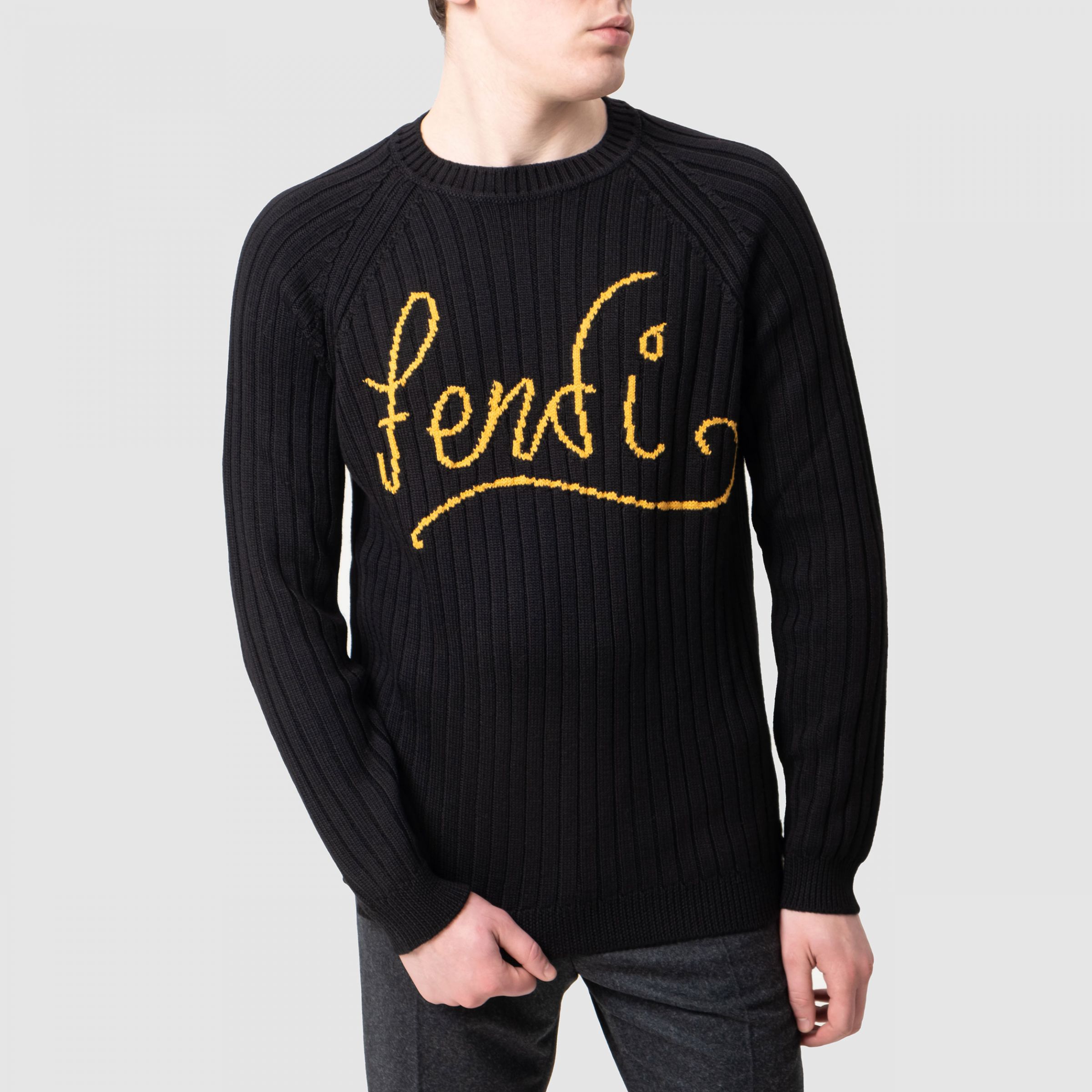 Свитер Fendi черный