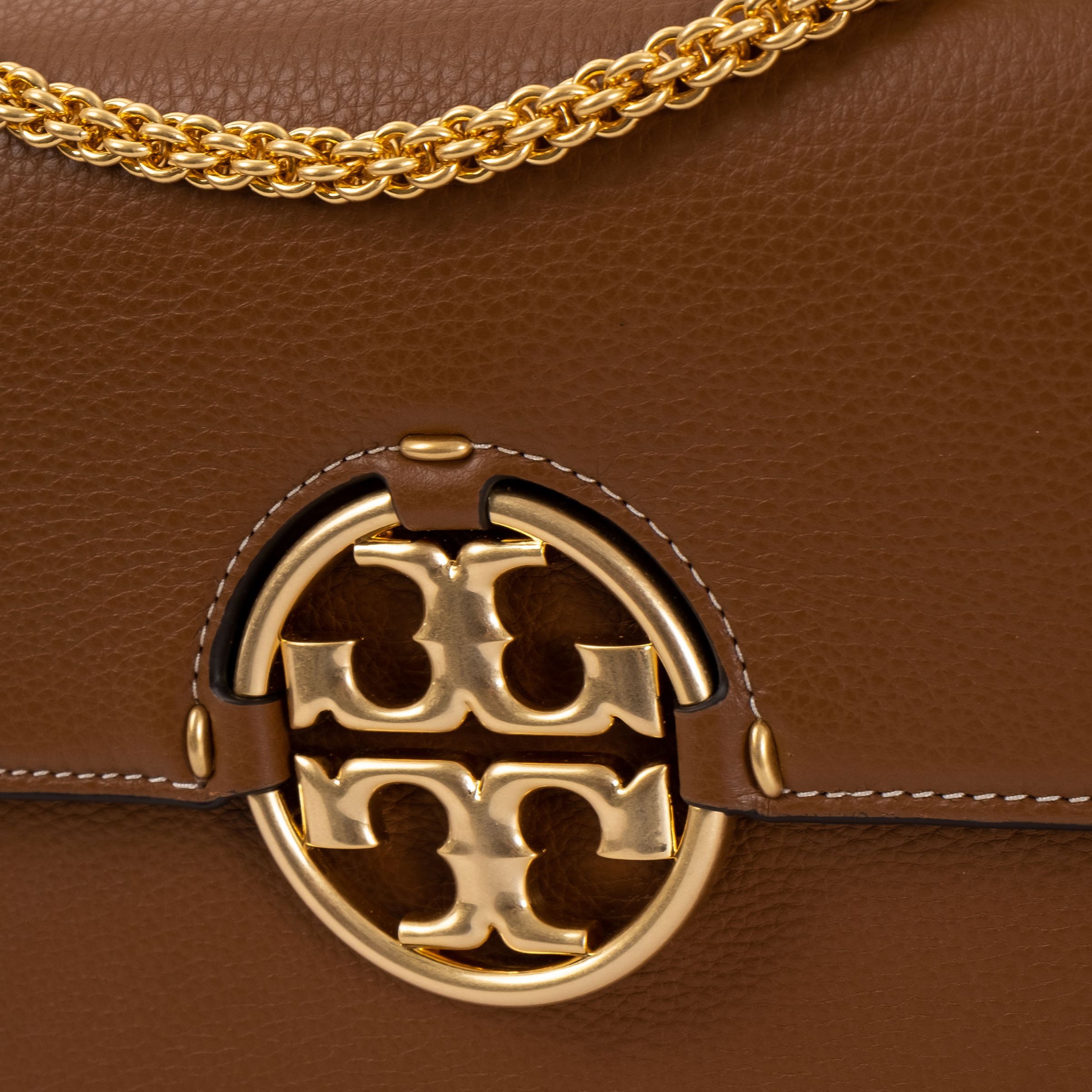 Сумка Tory Burch Miller коричнева