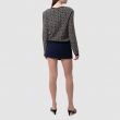 Юбка Balmain темно-синяя