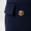 Юбка Balmain темно-синяя