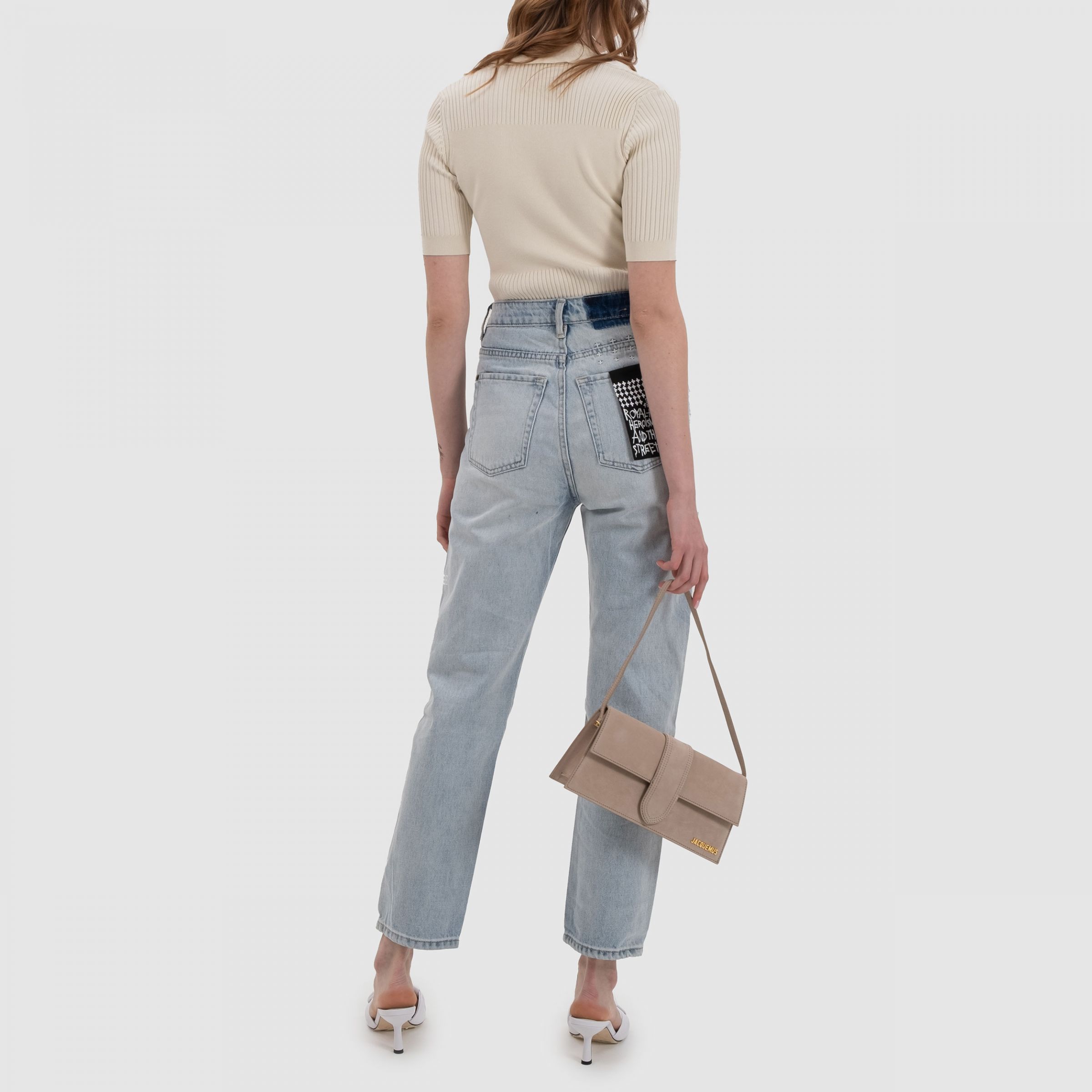 Боди Jacquemus Yauco молочное