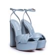 Босоножки Aquazzura Olie  голубые