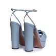 Босоножки Aquazzura Olie  голубые