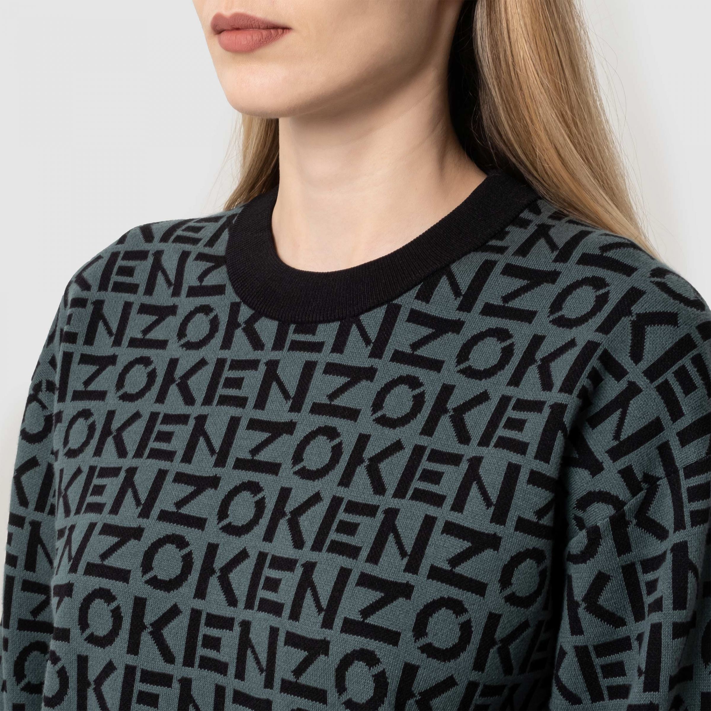 Платье Kenzo зеленое