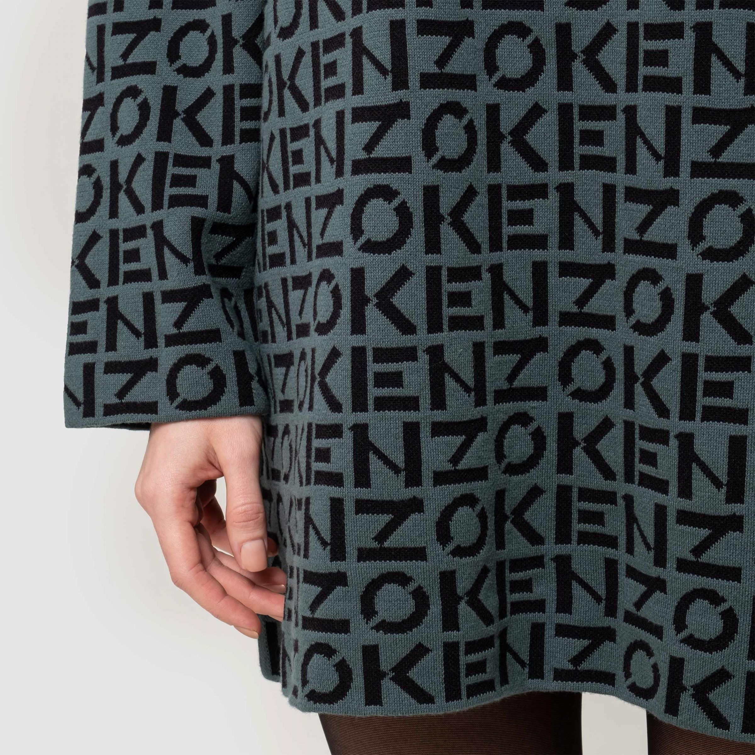 Платье Kenzo зеленое