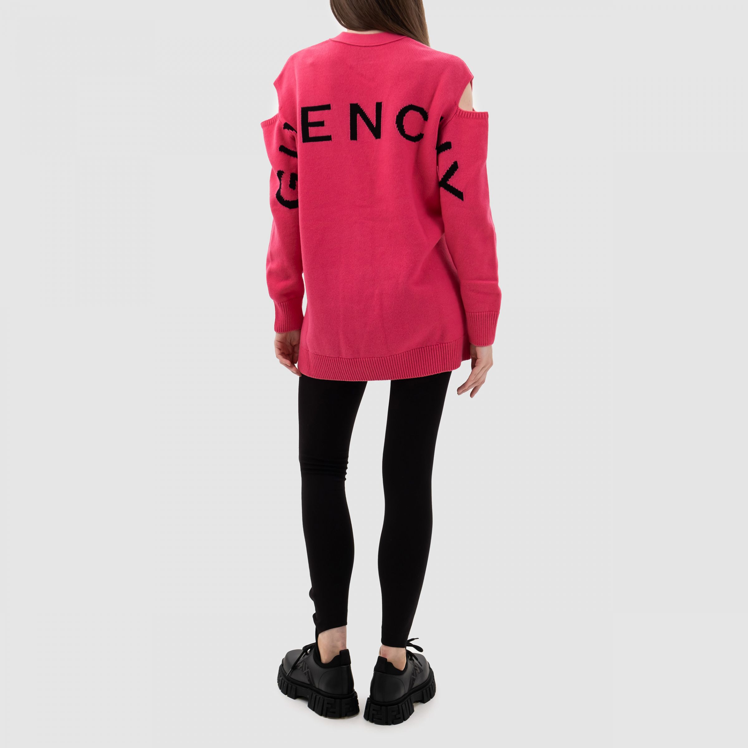 Кардиган Givenchy фуксия