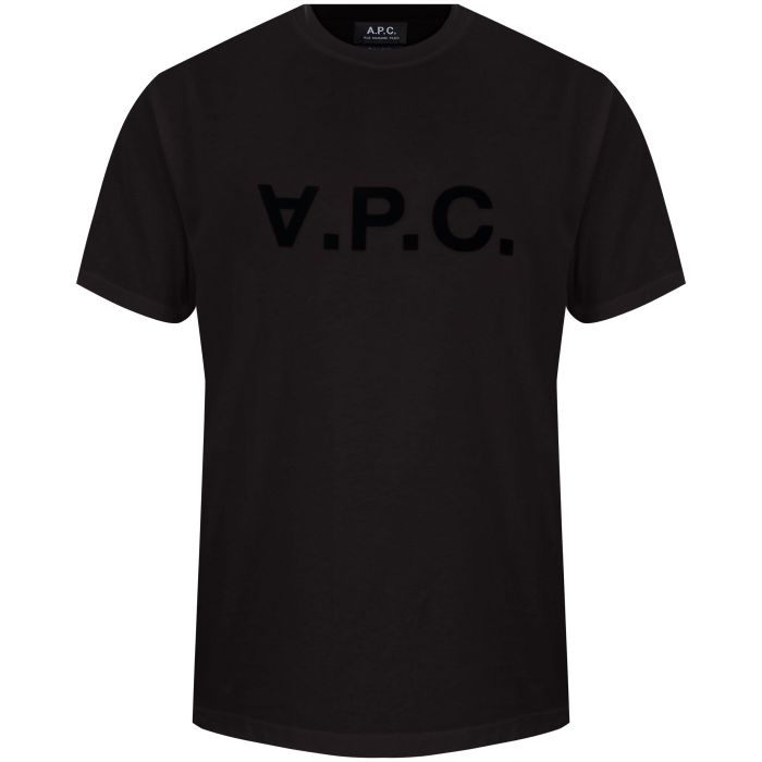 Футболка A.P.C. VPC черная