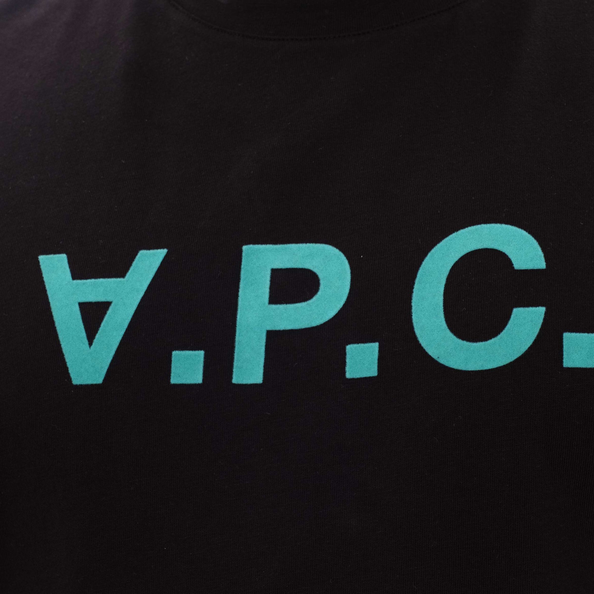 Футболка A.P.C. VPC черная