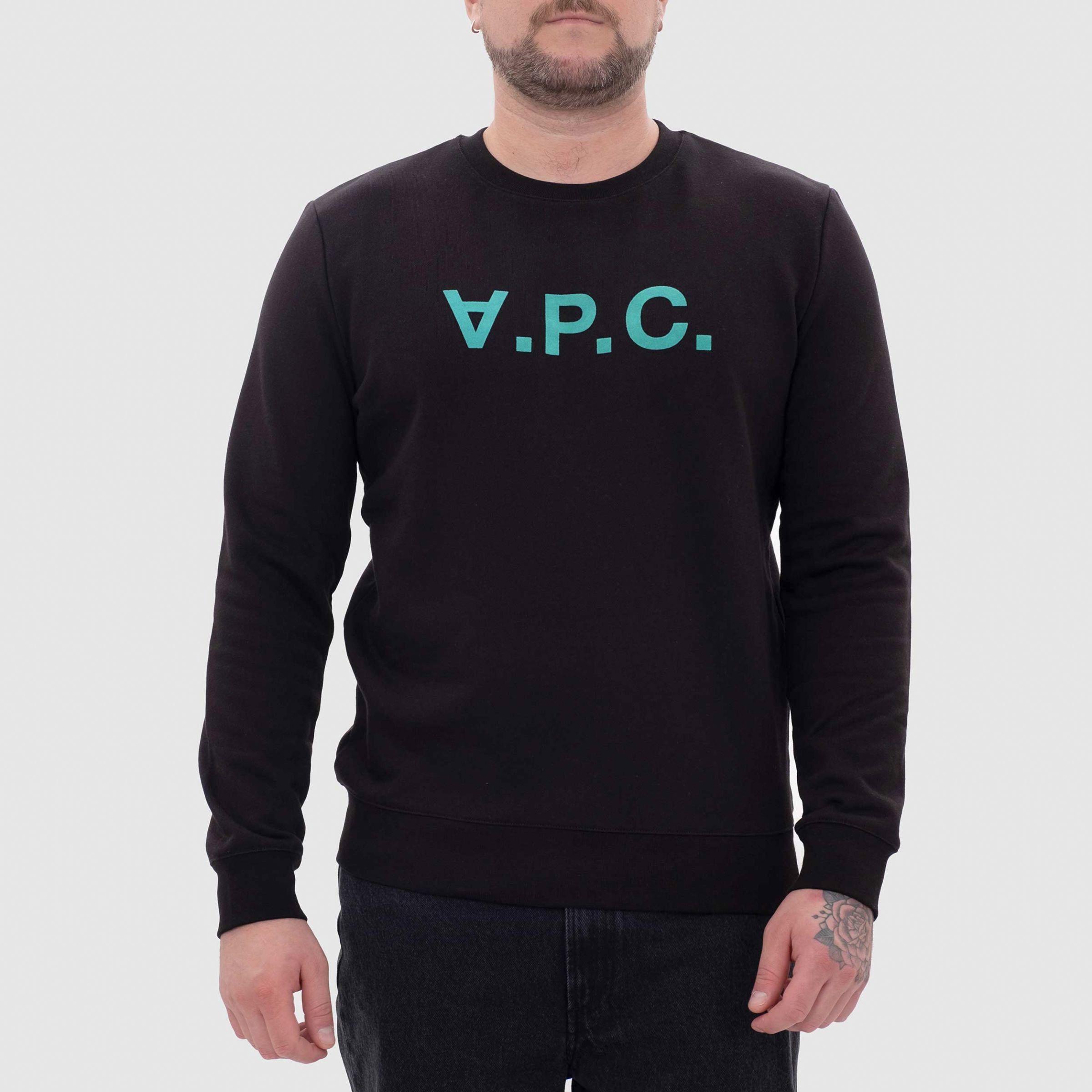 Свитшот A.P.C. черный