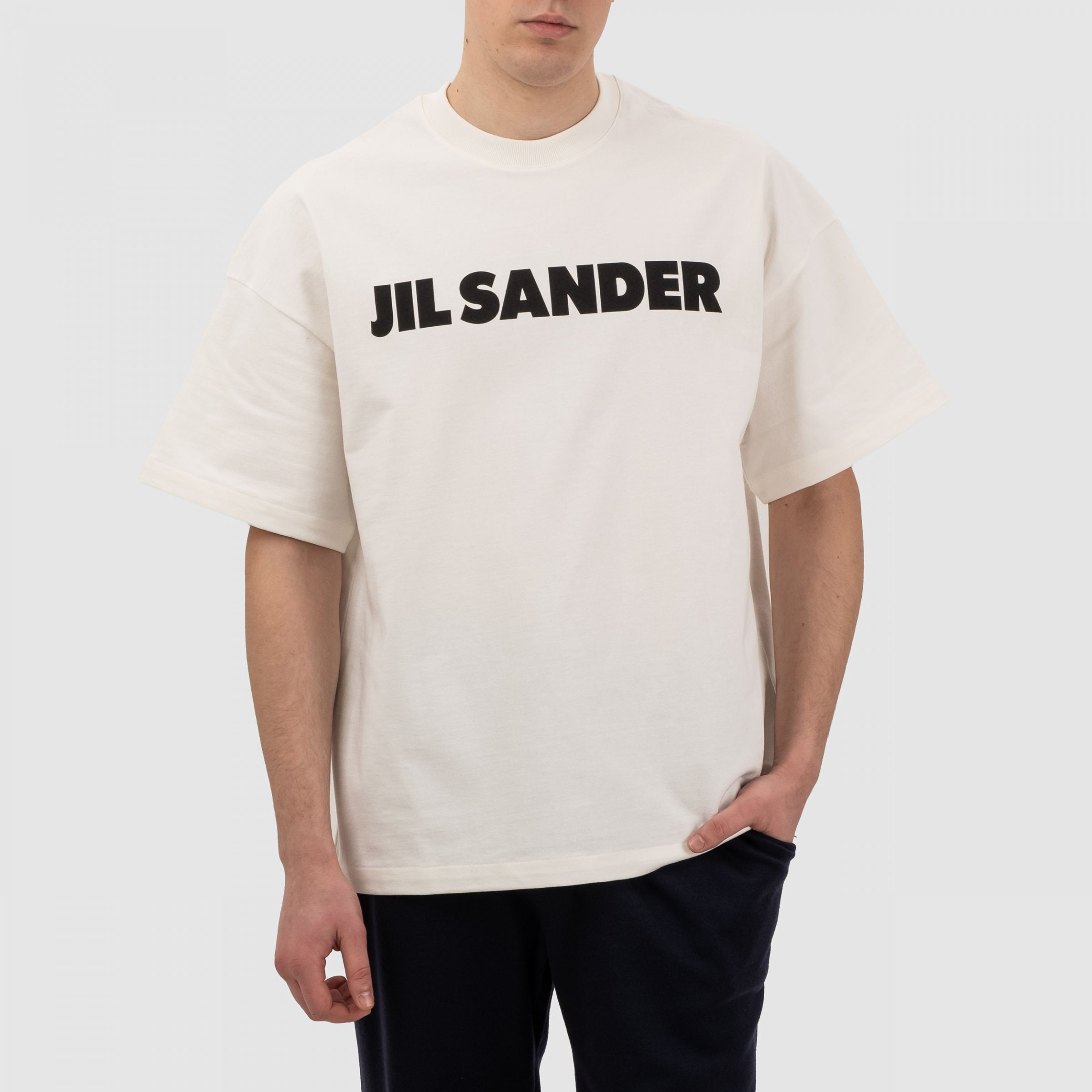 Футболка Jil Sander белая