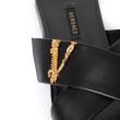 Шлепанцы Versace Virtus черные