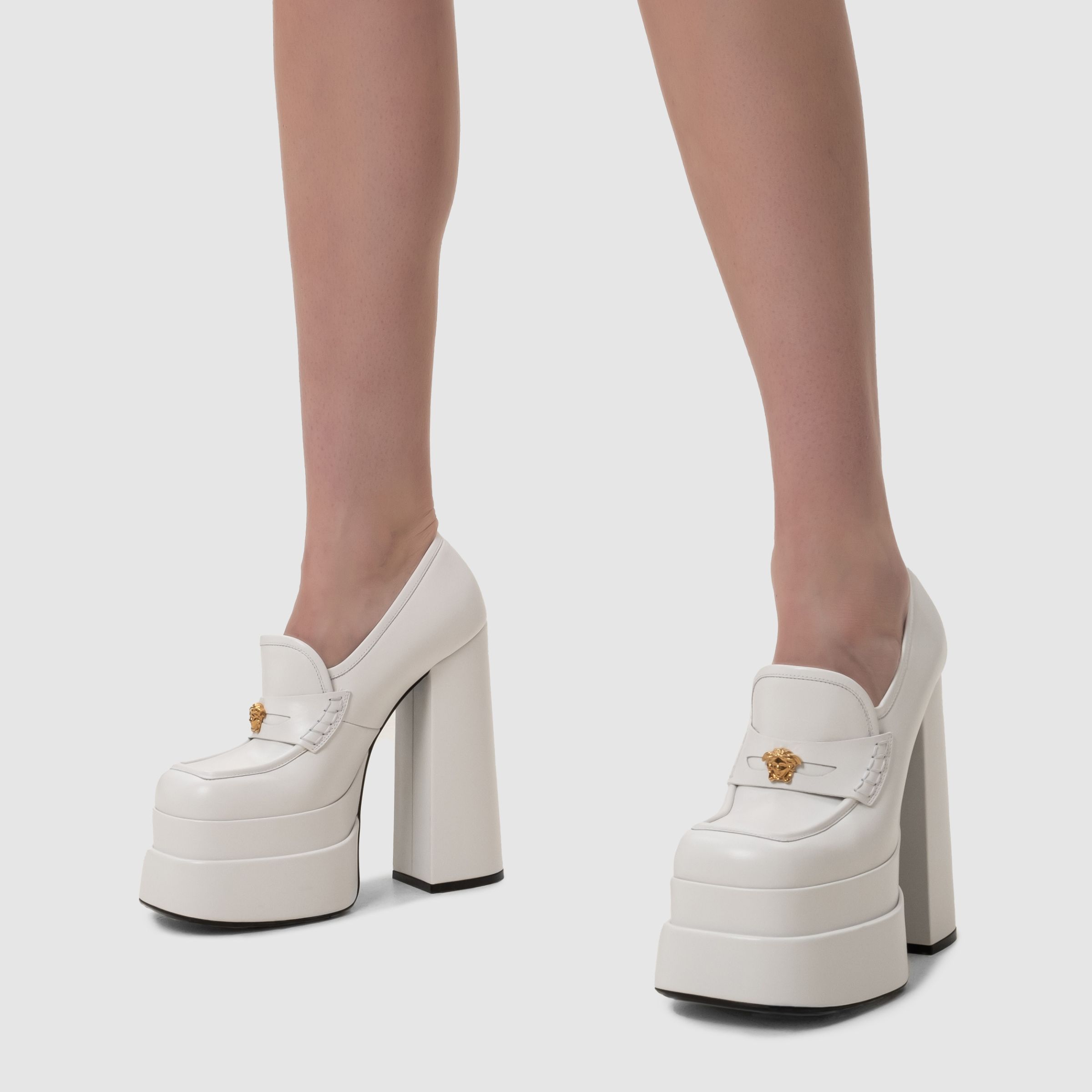 Туфли Versace INTRICO  белые