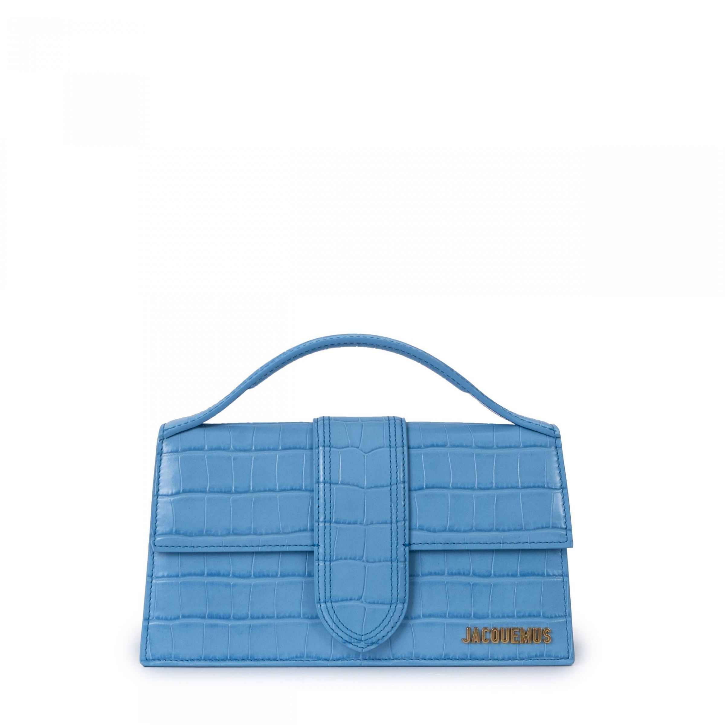 Сумка Jacquemus Le grand bambino голубая