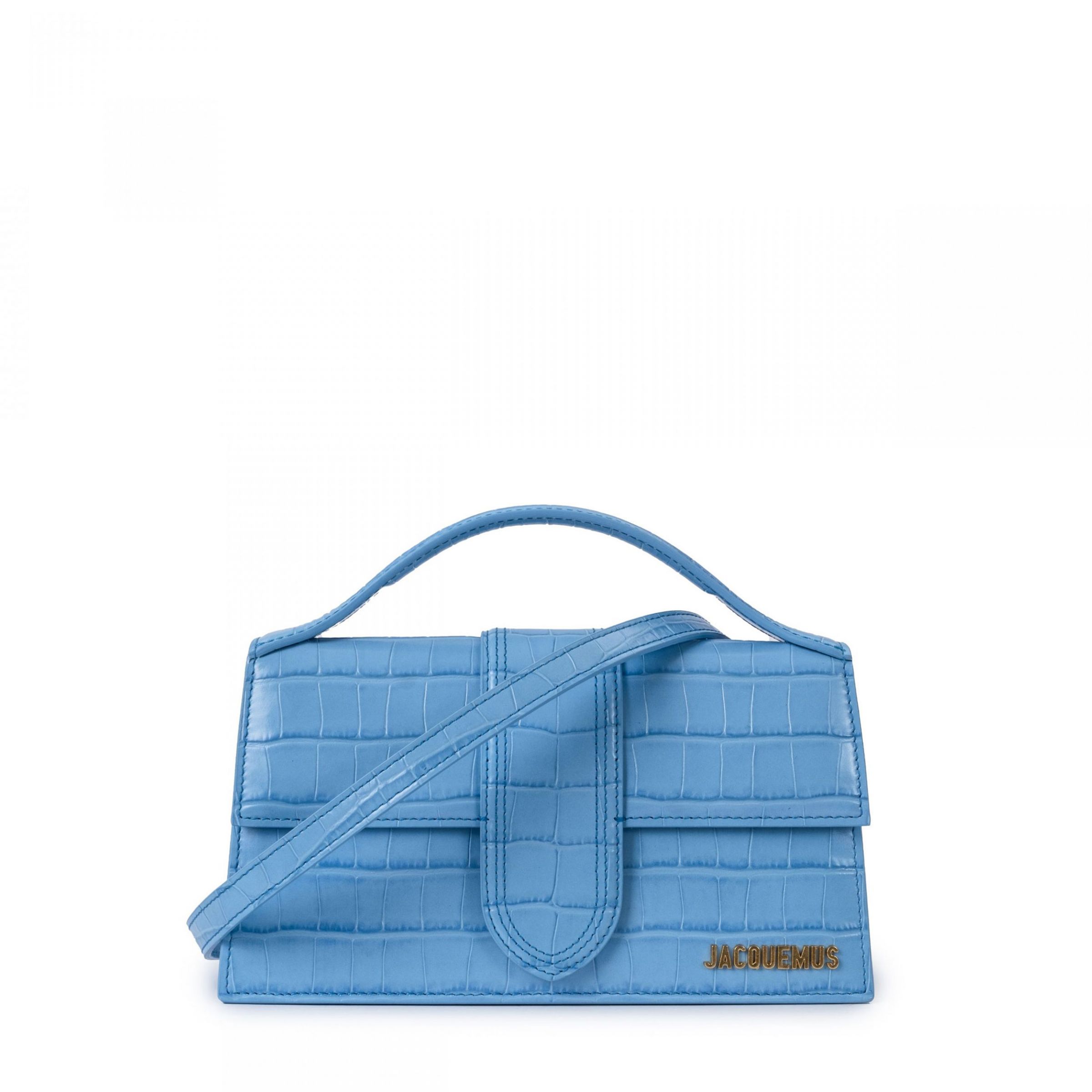 Сумка Jacquemus Le grand bambino голубая
