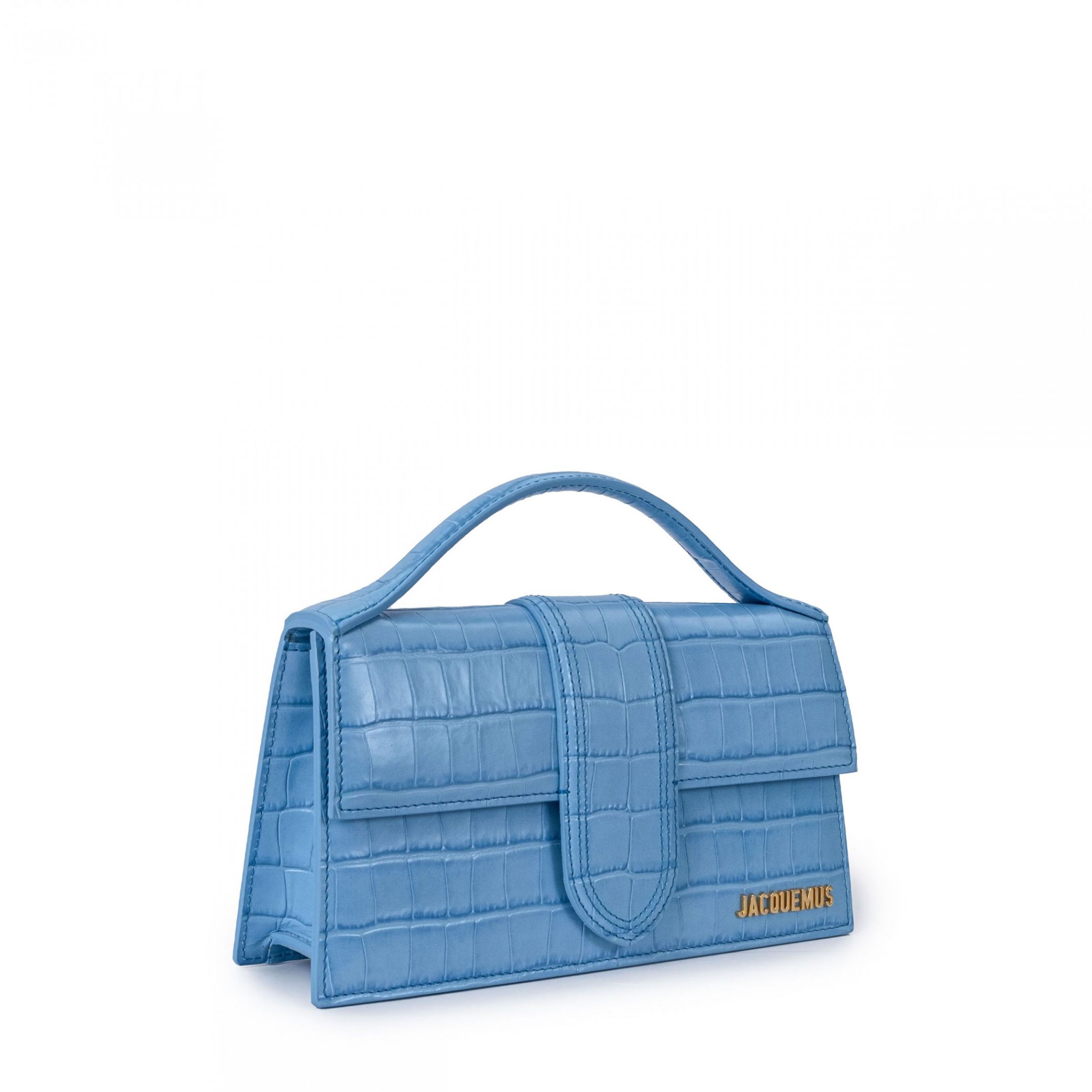 Сумка Jacquemus Le grand bambino голубая