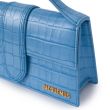 Сумка Jacquemus Le grand bambino голубая
