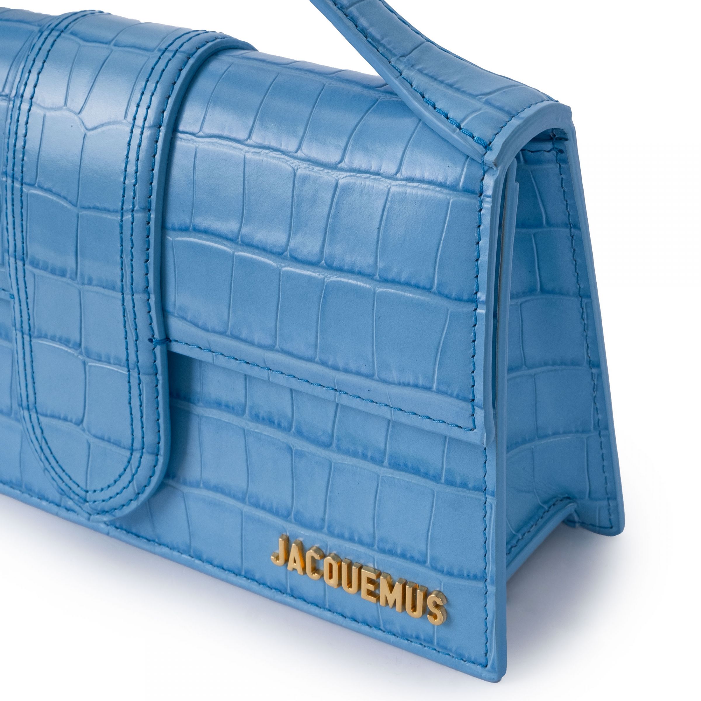 Сумка Jacquemus Le grand bambino голубая