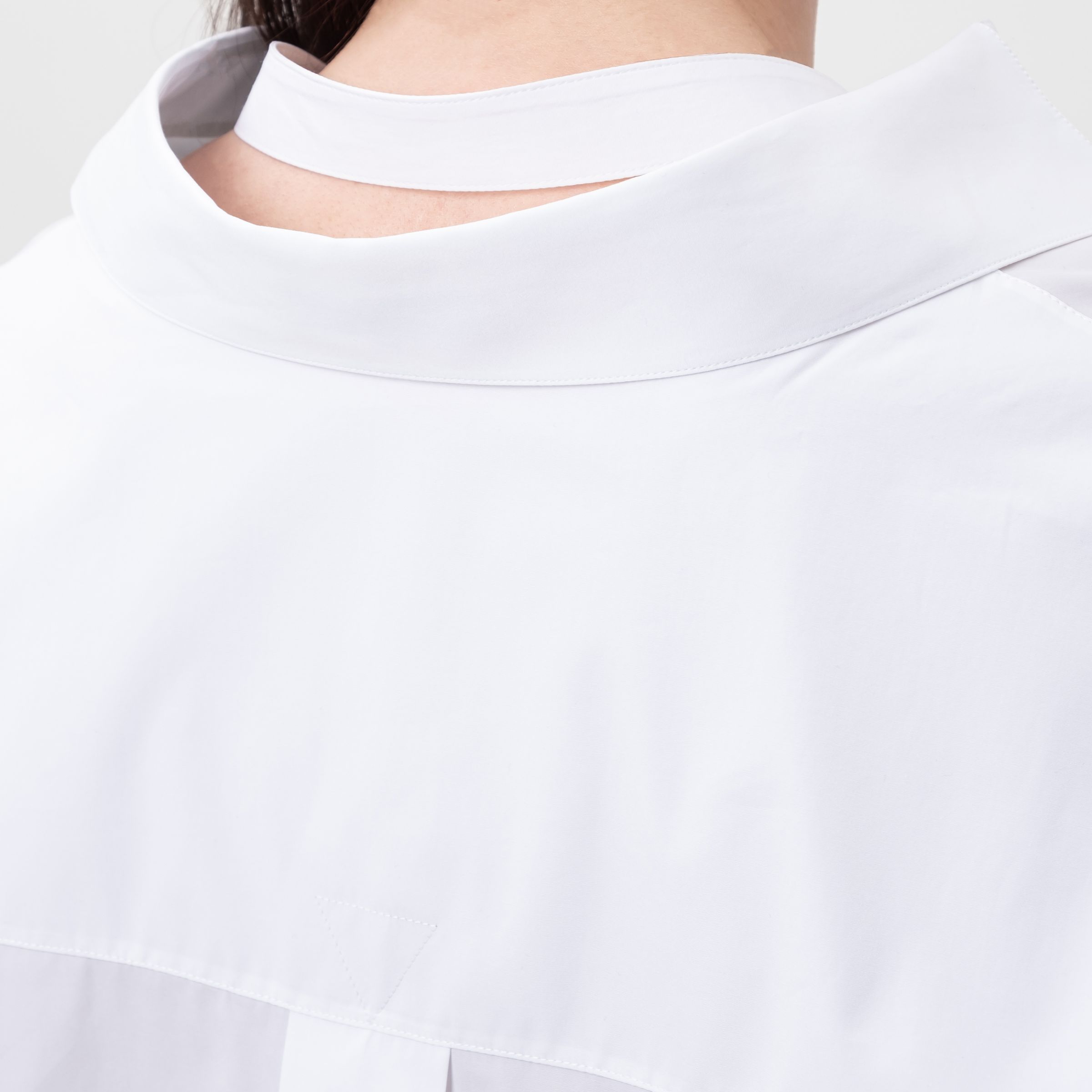 Рубашка с длинными рукавами Alaia белая