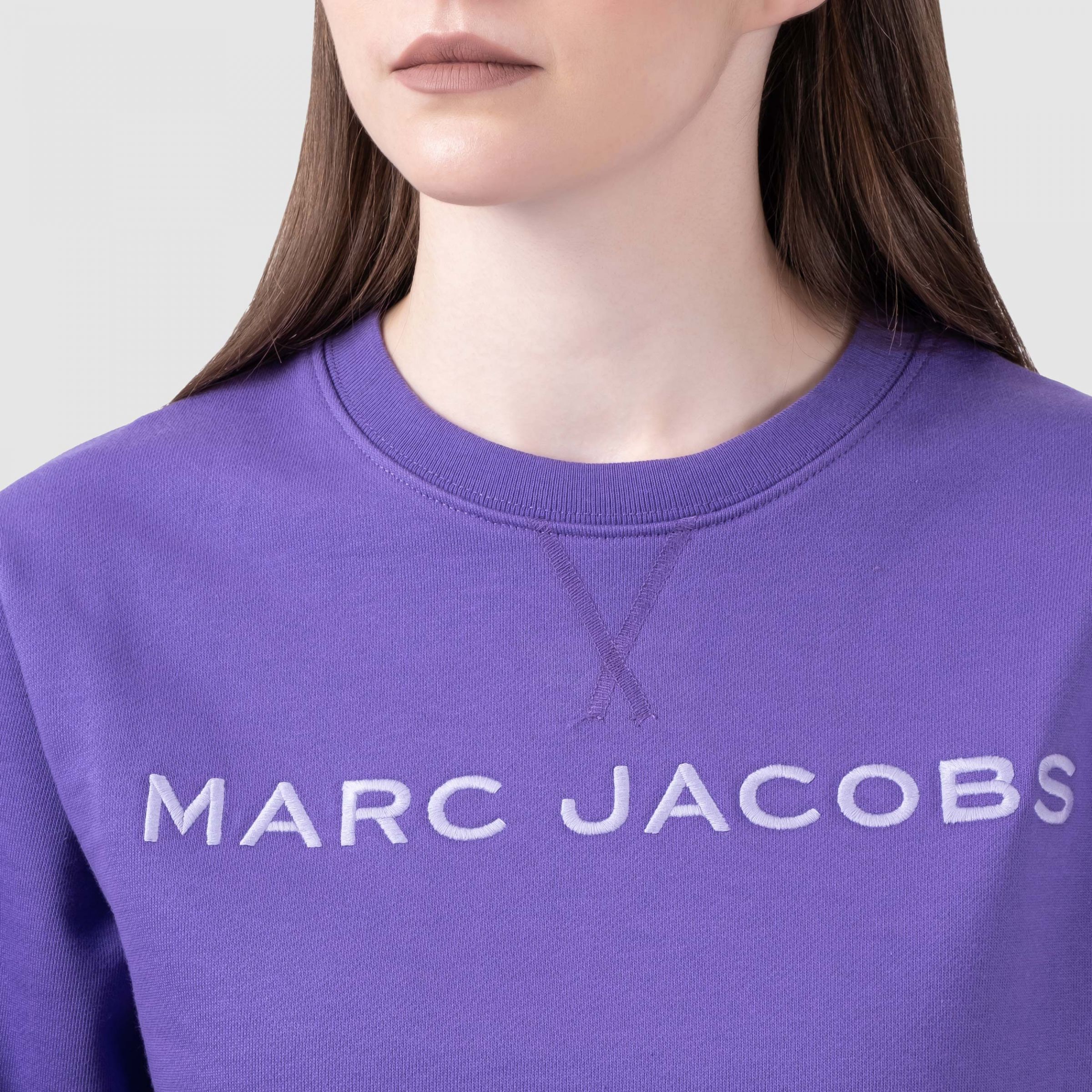 Свитшот Marc Jacobs фиолетовый