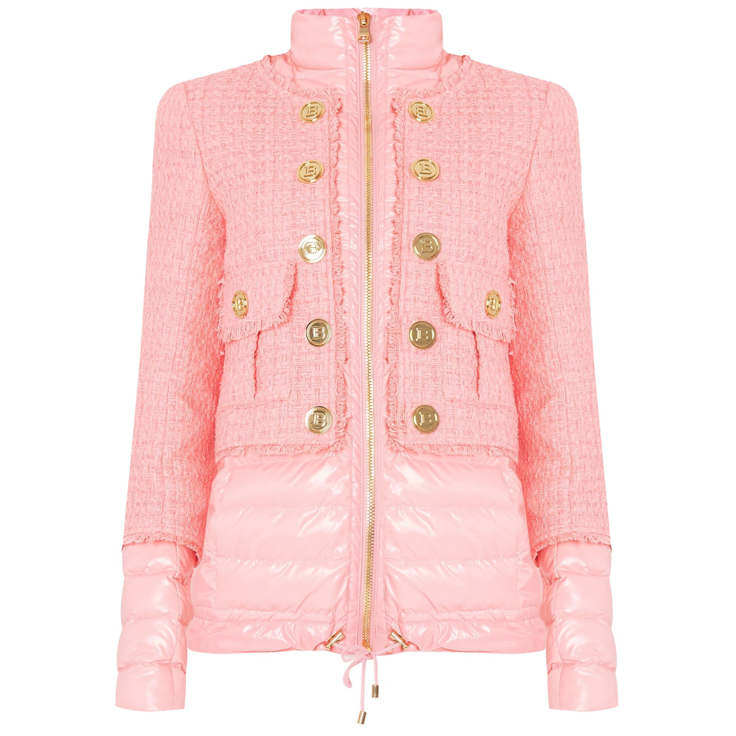 Куртка Balmain розовая