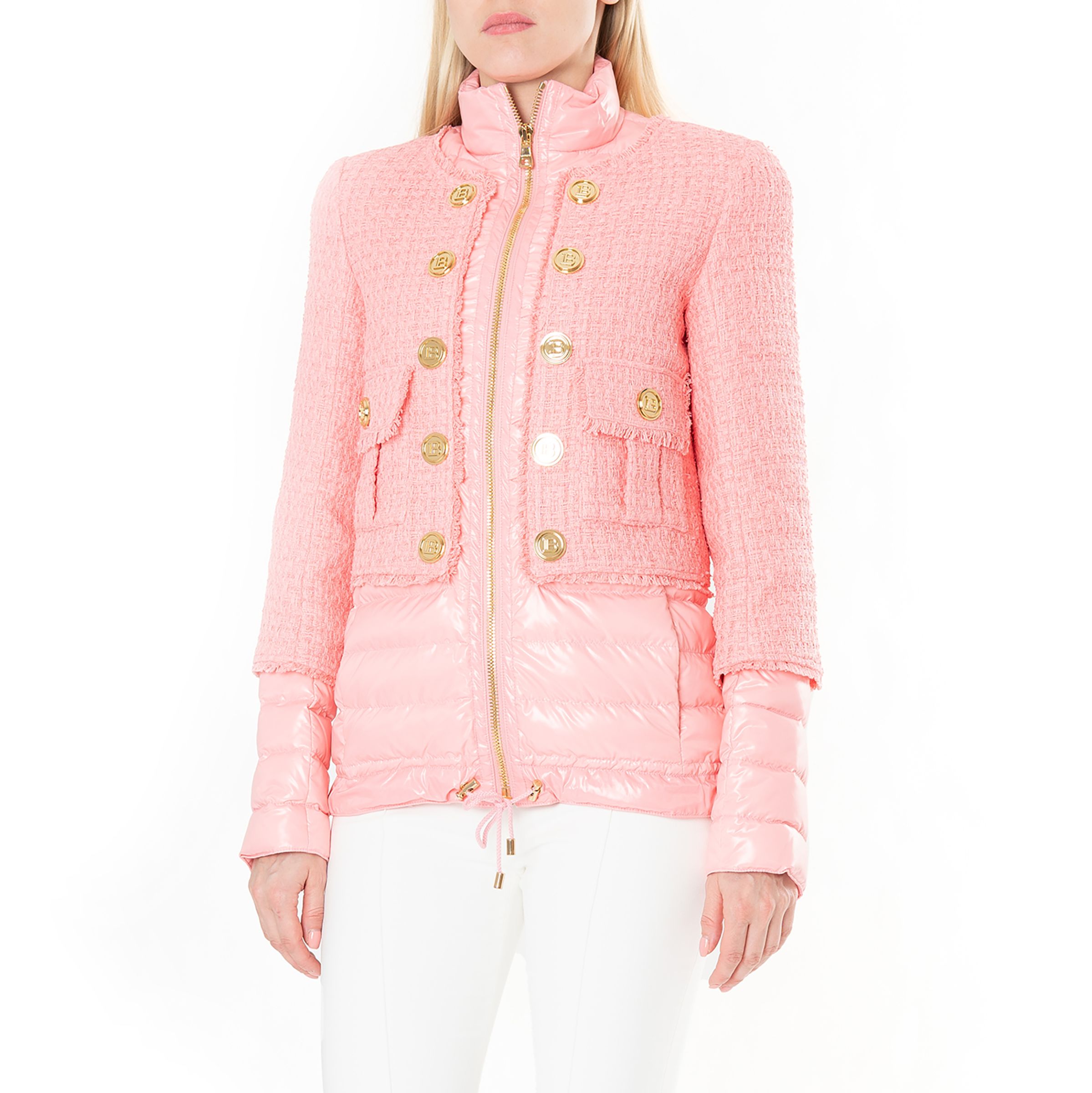 Куртка Balmain розовая