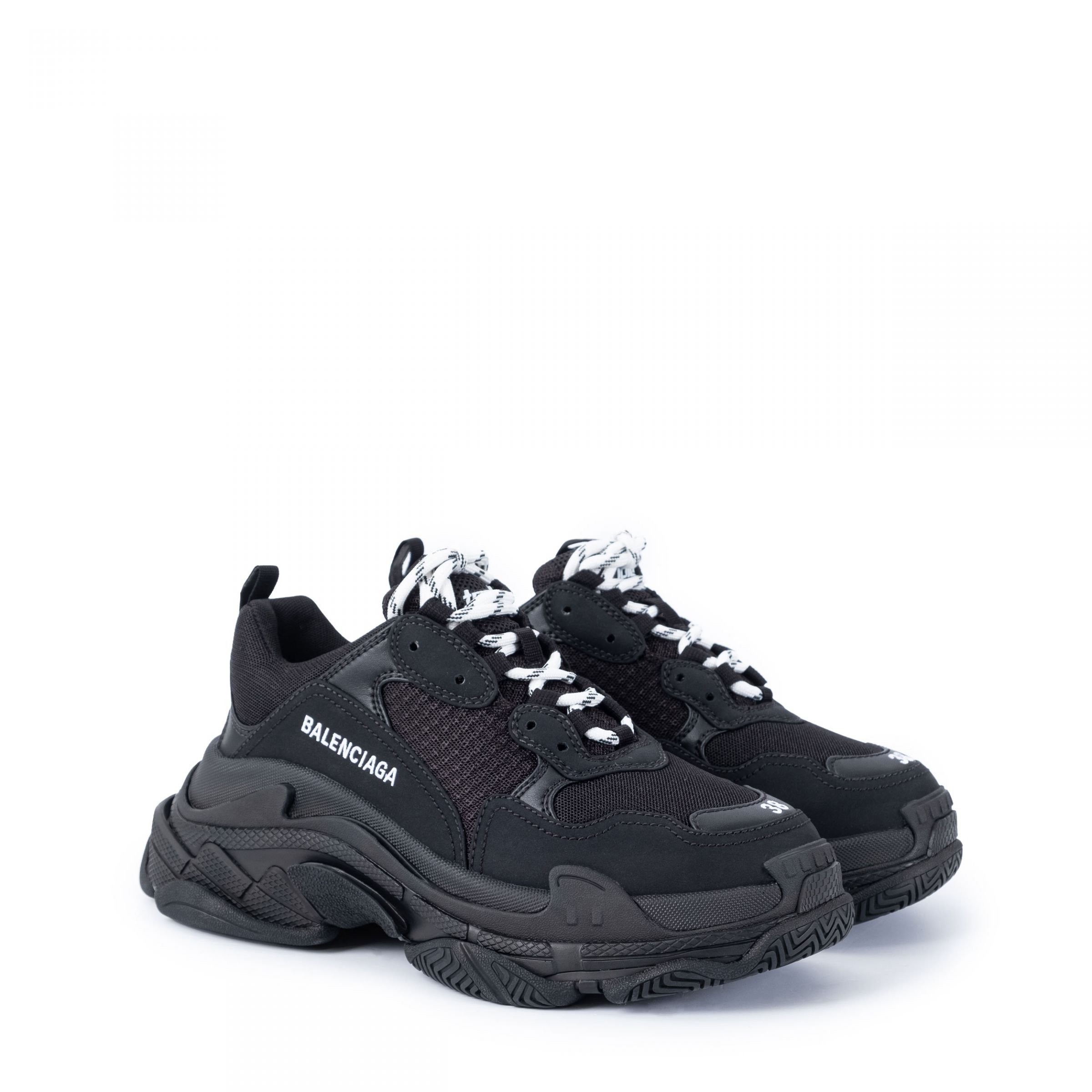 Кроссовки Balenciaga Triple S черные