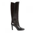 Сапоги Saint Laurent Jane темно-коричневые