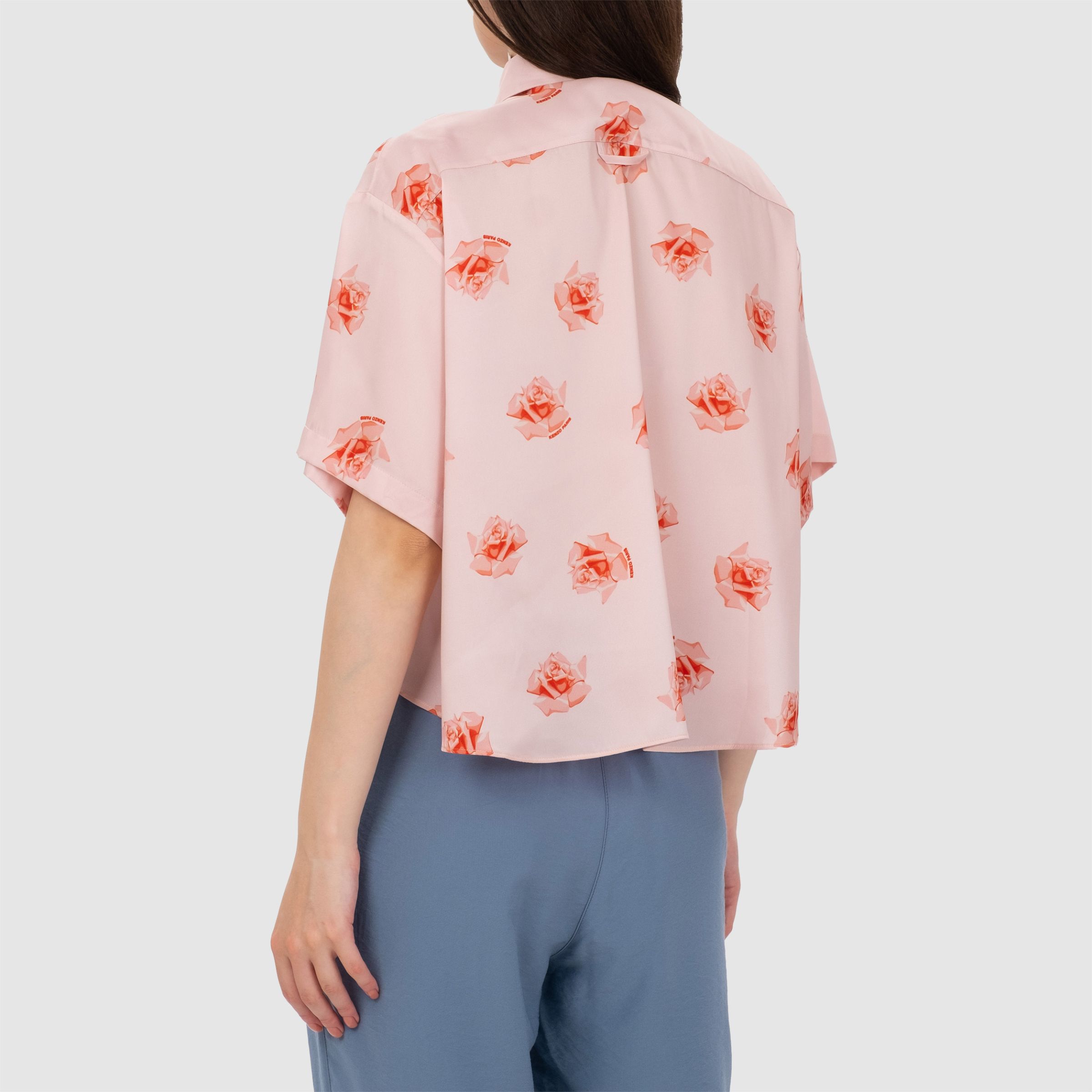 Рубашка Kenzo розовая