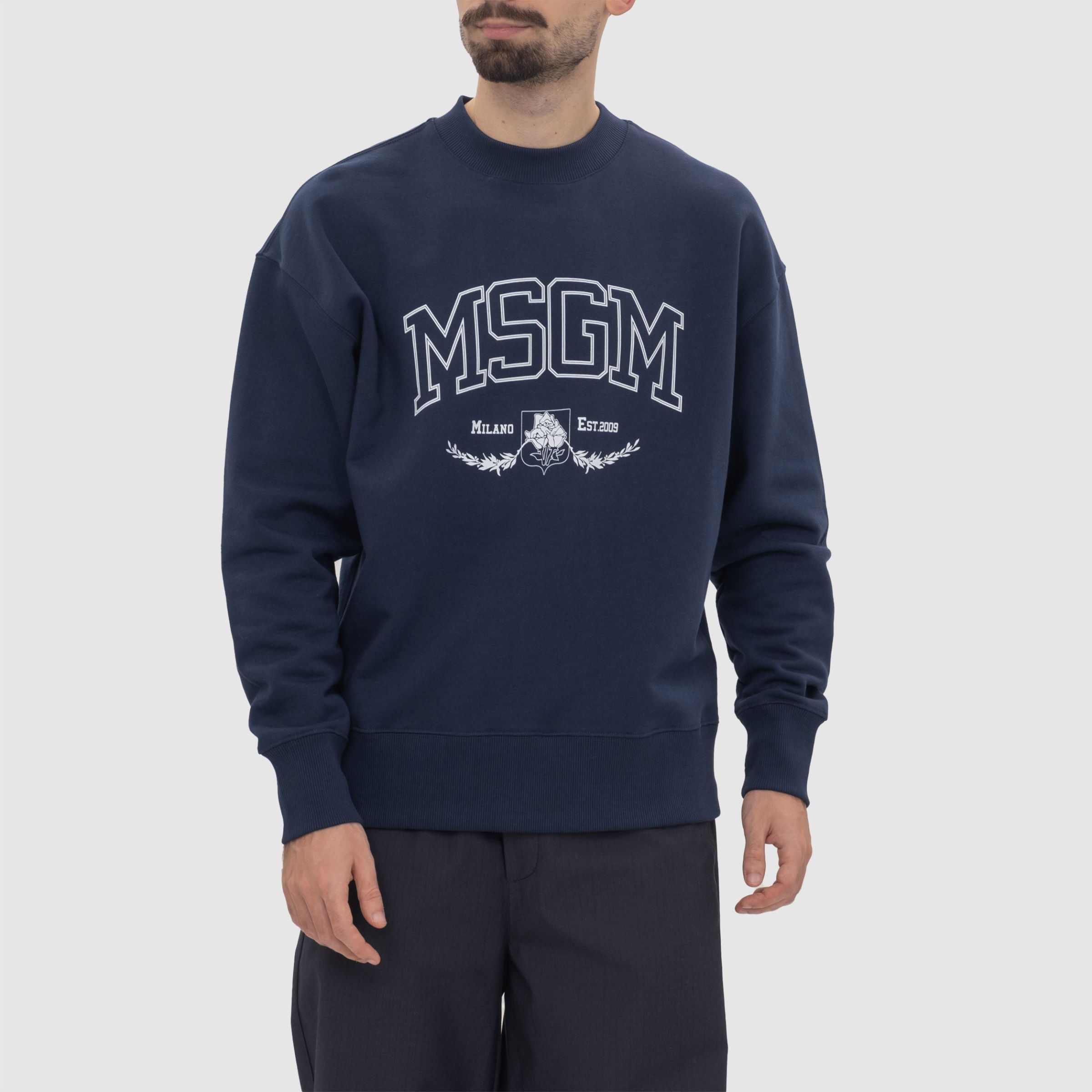 Свитшот MSGM синий