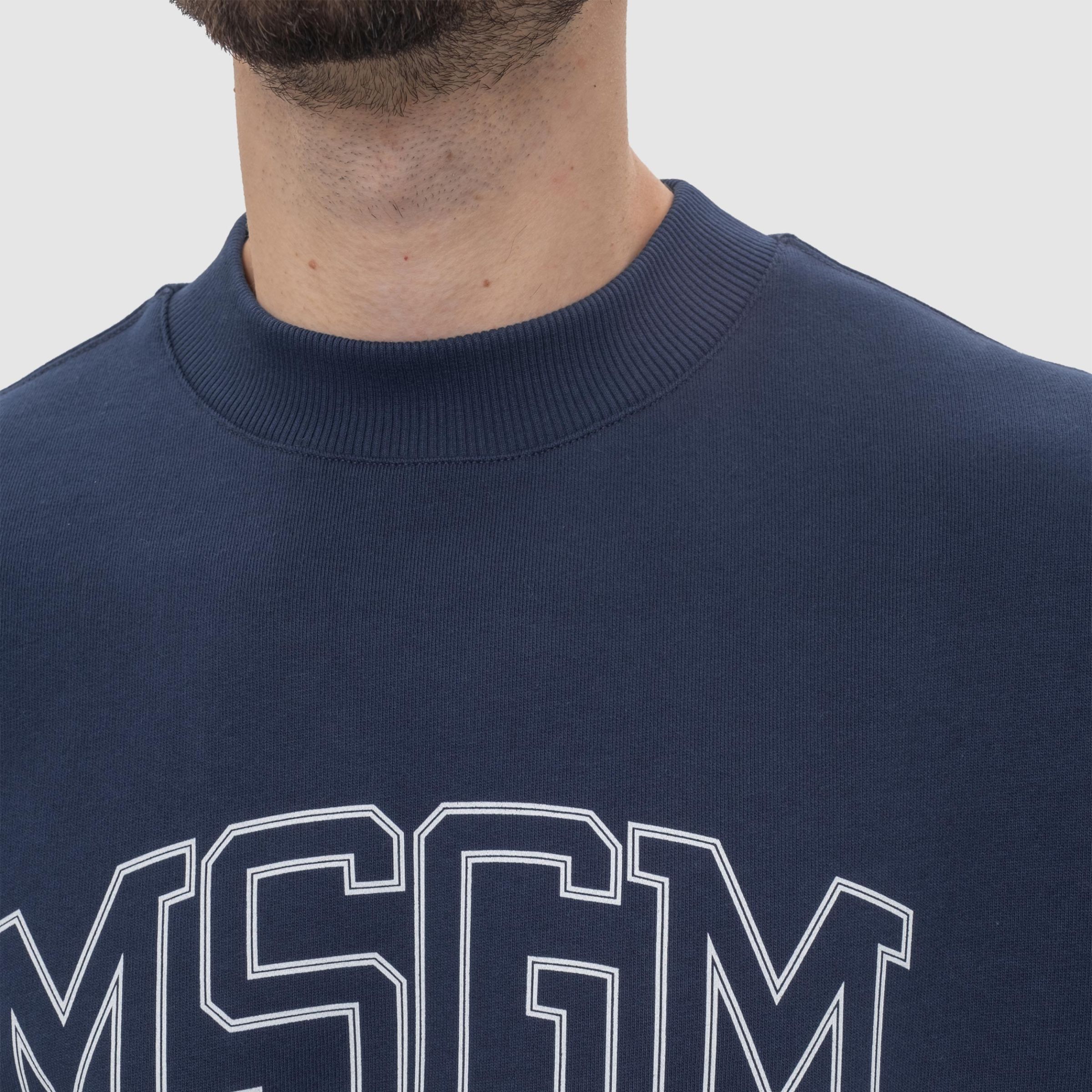 Свитшот MSGM синий